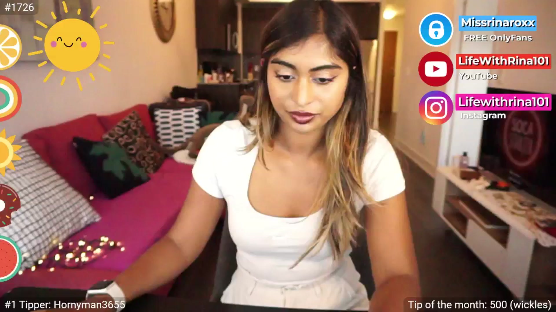 Gallery image thumbnail from Missrinaroxx's myfreecams stream on, 09/02/2025, 22:25 image 9 of 20
