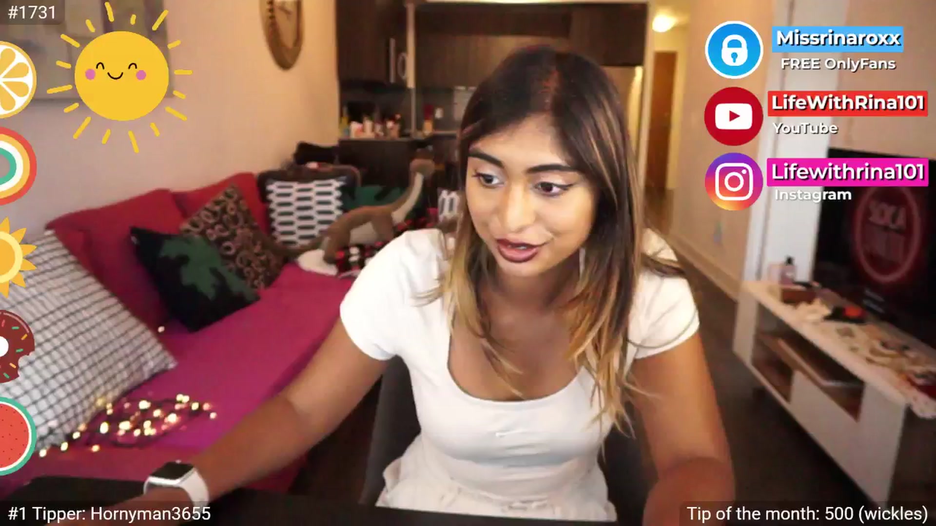 Gallery image thumbnail from Missrinaroxx's myfreecams stream on, 09/02/2025, 22:25 image 14 of 20
