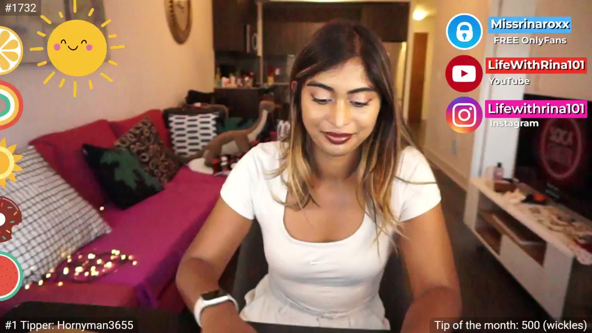 Gallery image thumbnail from Missrinaroxx's myfreecams stream on, 09/02/2025, 22:25 image 13 of 20