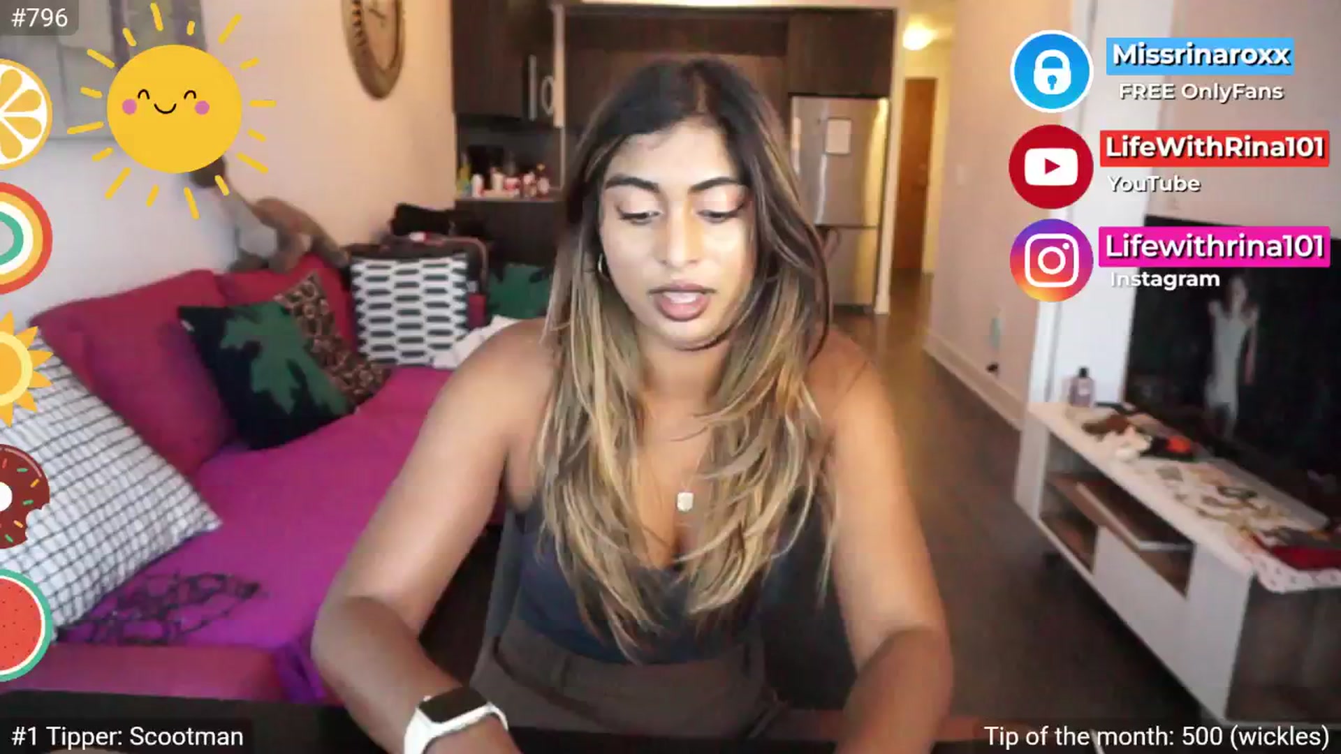 Gallery image thumbnail from Missrinaroxx's myfreecams stream on, 09/03/2025, 18:39 image 17 of 20