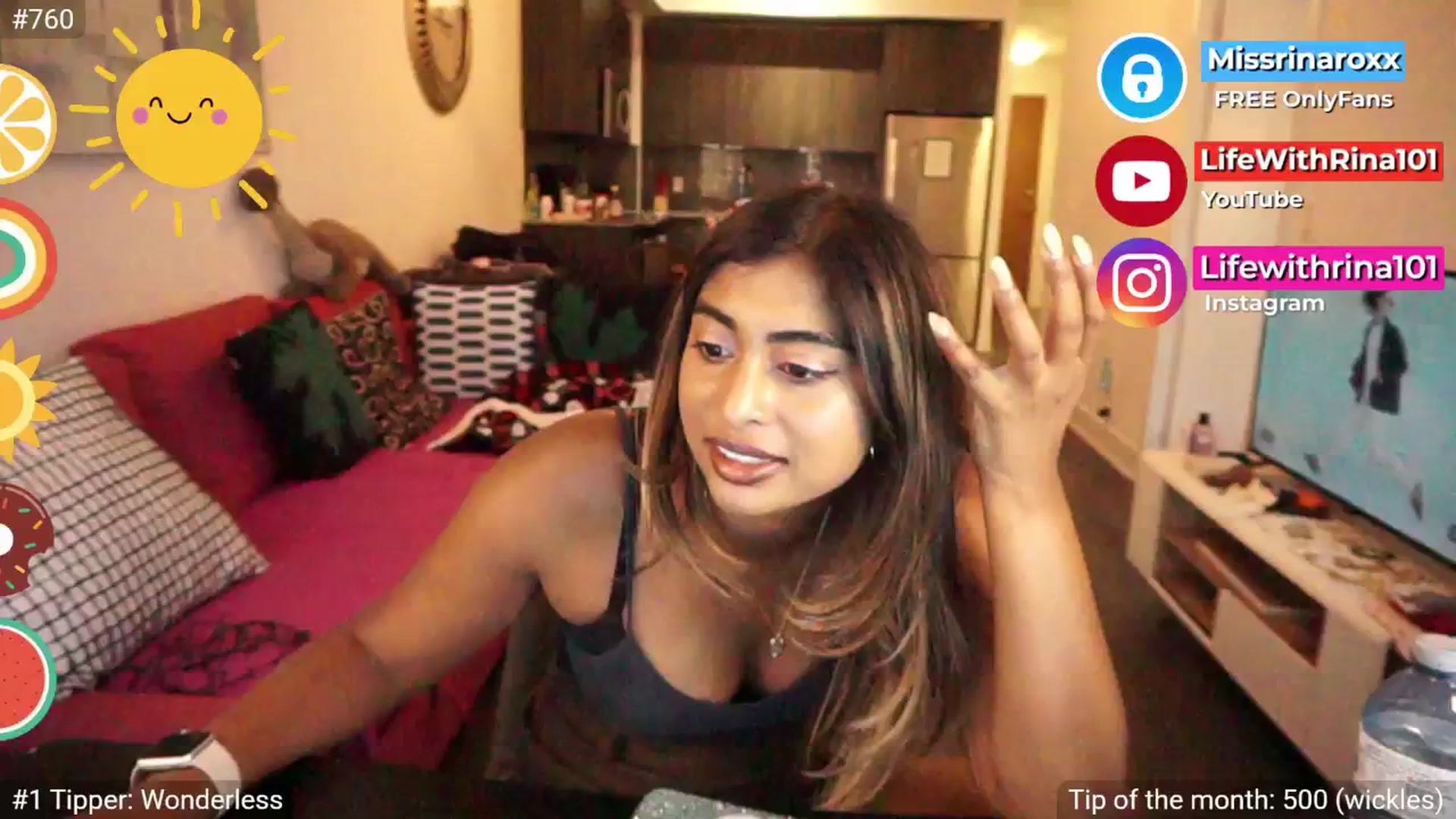 Gallery image thumbnail from Missrinaroxx's myfreecams stream on, 09/03/2025, 23:25 image 20 of 20