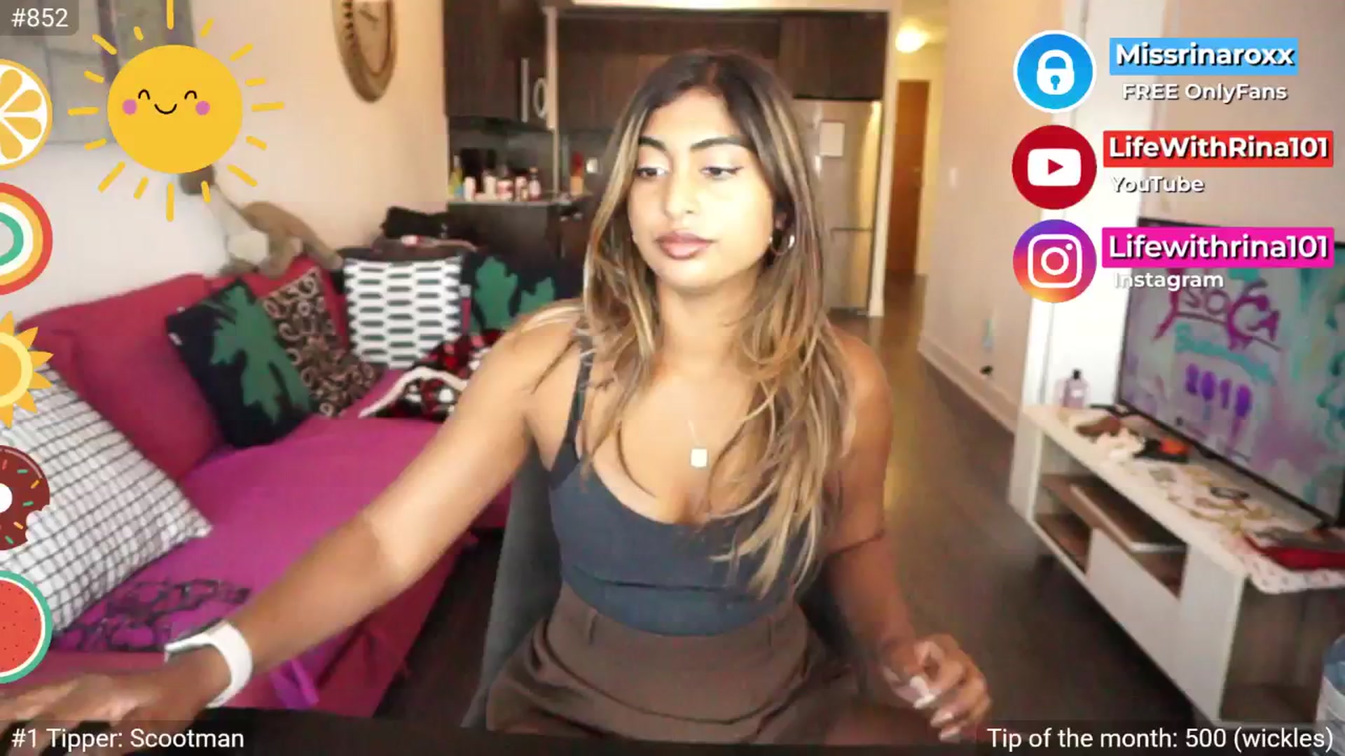 Gallery image thumbnail from Missrinaroxx's myfreecams stream on, 09/03/2025, 23:25 image 3 of 20