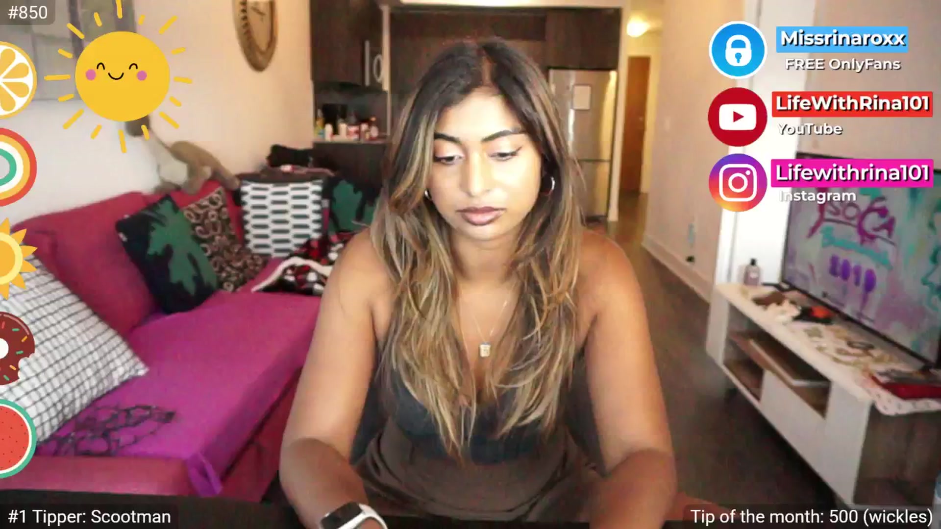 Gallery image thumbnail from Missrinaroxx's myfreecams stream on, 09/03/2025, 23:25 image 2 of 20
