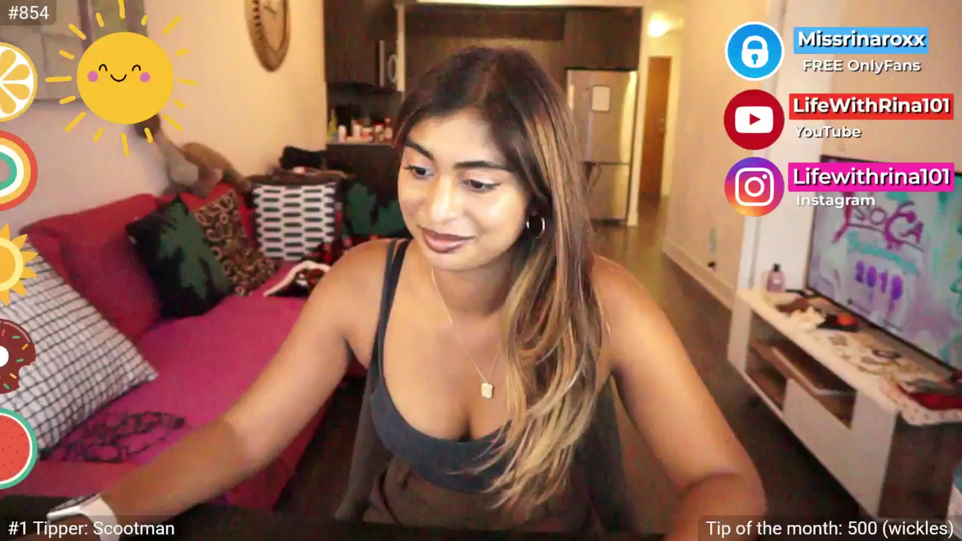 Gallery image thumbnail from Missrinaroxx's myfreecams stream on, 09/03/2025, 23:25 image 13 of 20