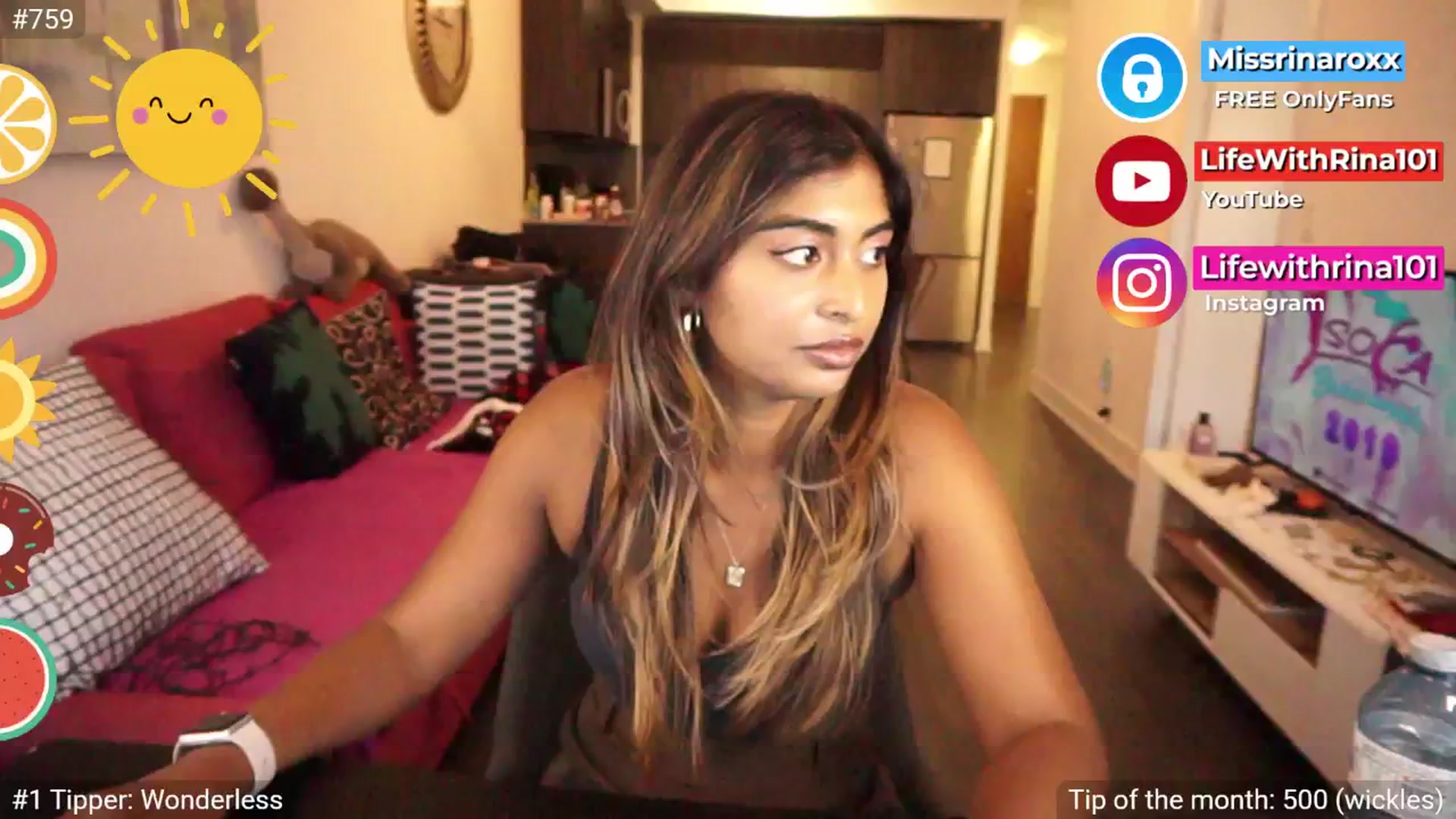 Gallery image thumbnail from Missrinaroxx's myfreecams stream on, 09/03/2025, 23:25 image 18 of 20
