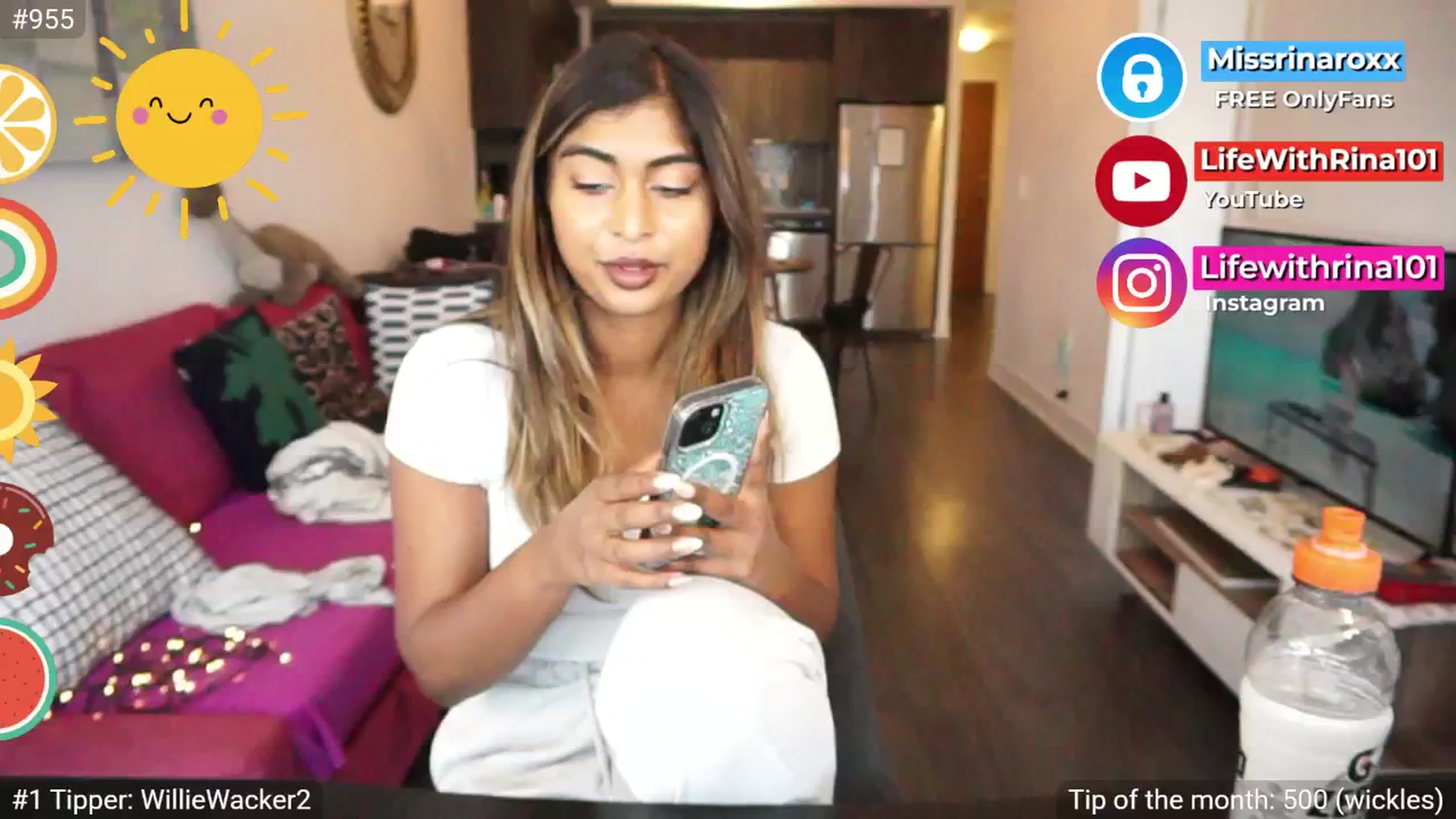 Gallery image thumbnail from Missrinaroxx's myfreecams stream on, 09/04/2025, 19:04 image 1 of 20