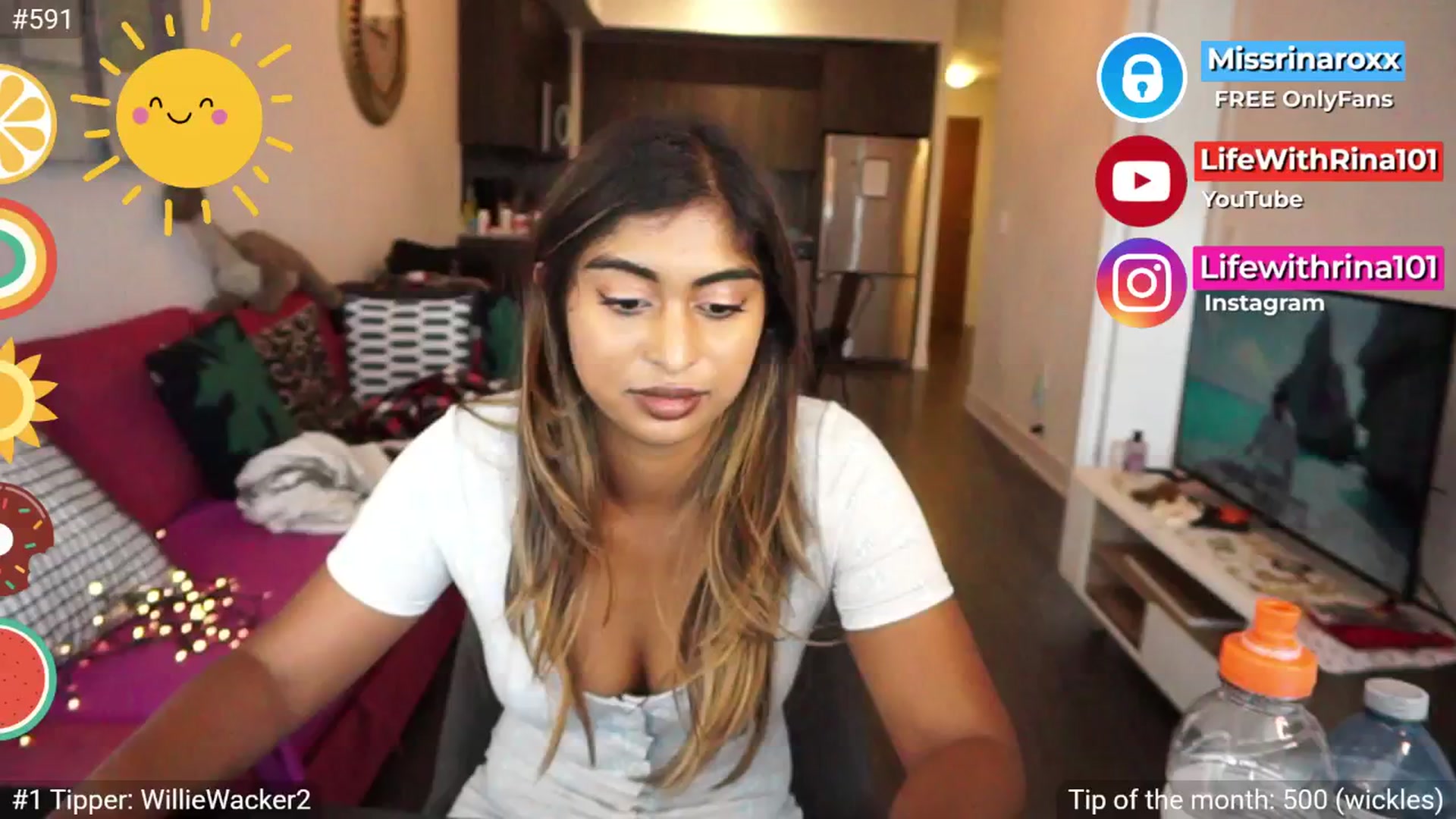 Gallery image thumbnail from Missrinaroxx's myfreecams stream on, 09/04/2025, 19:04 image 13 of 20