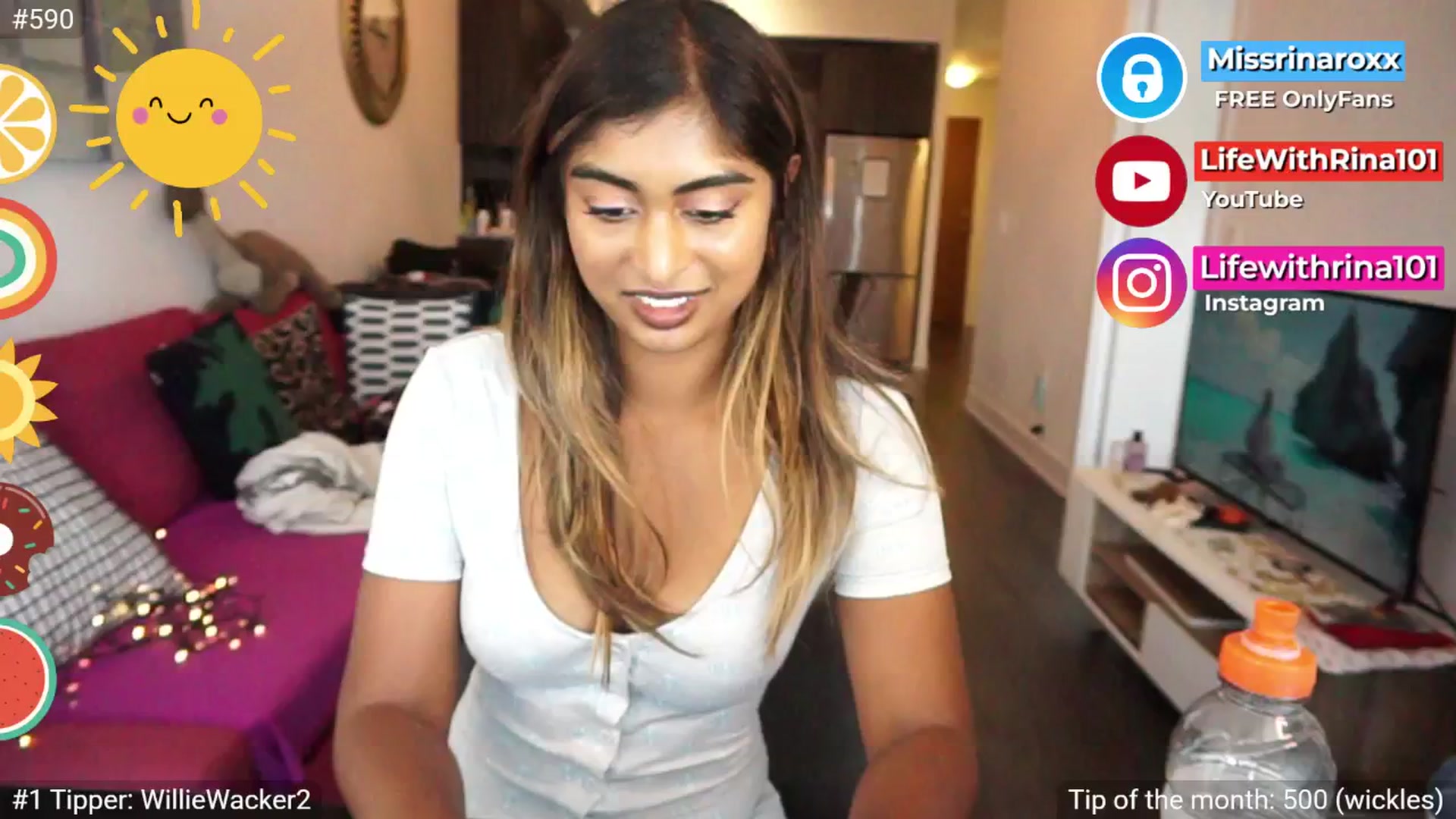 Gallery image thumbnail from Missrinaroxx's myfreecams stream on, 09/04/2025, 19:04 image 10 of 20