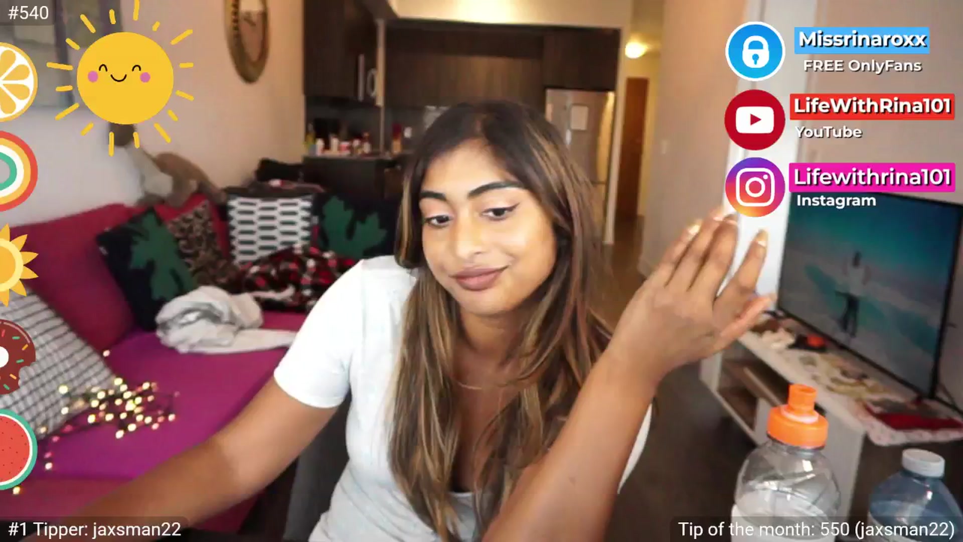 Gallery image thumbnail from Missrinaroxx's myfreecams stream on, 09/04/2025, 19:04 image 18 of 20