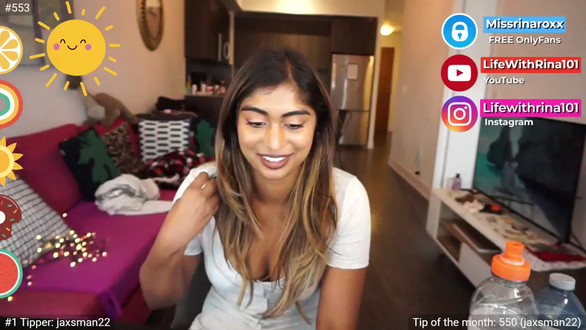 Gallery image thumbnail from Missrinaroxx's myfreecams stream on, 09/04/2025, 19:04 image 14 of 20