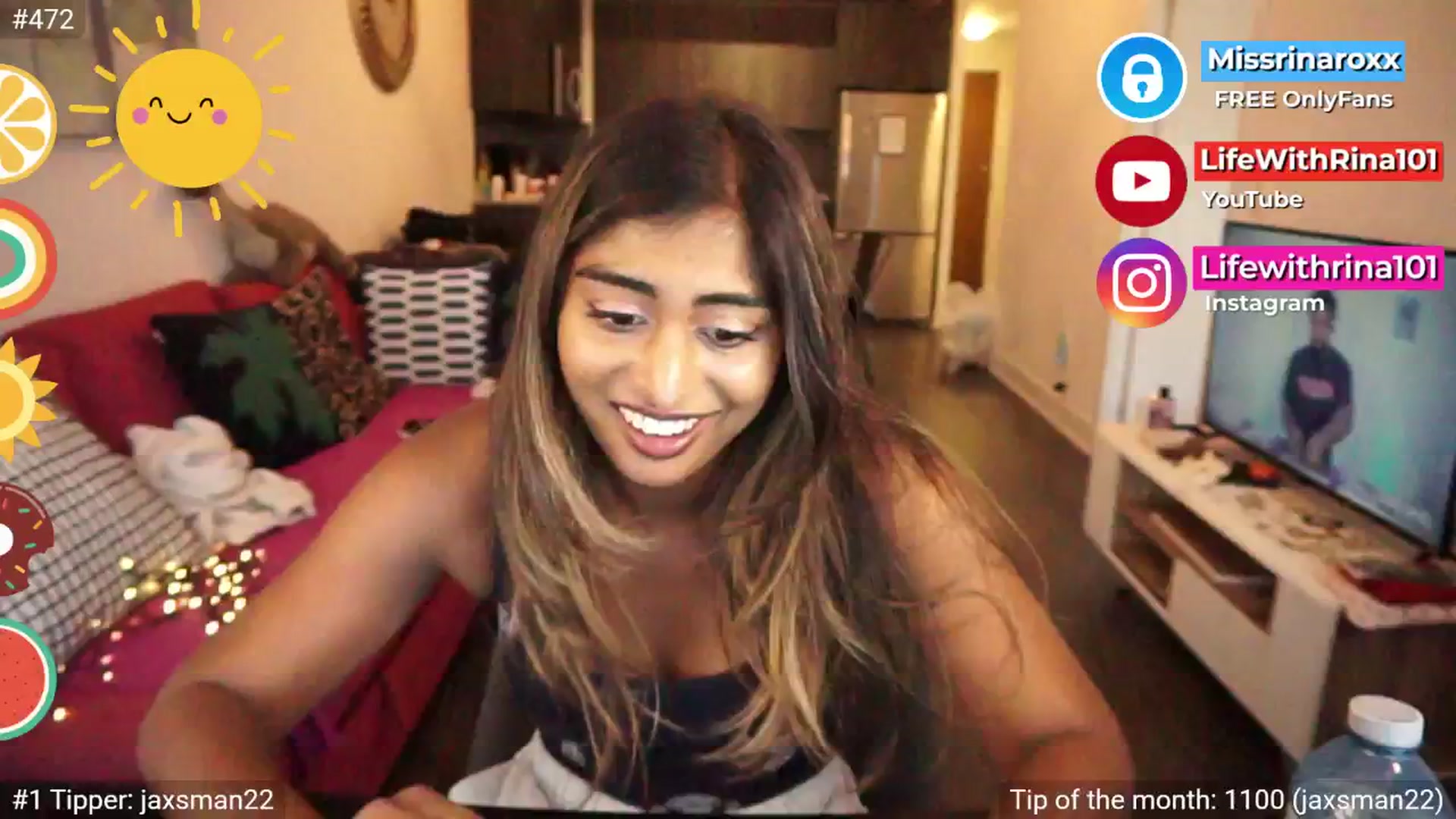 Gallery image thumbnail from Missrinaroxx's myfreecams stream on, 09/04/2025, 23:13 image 19 of 20