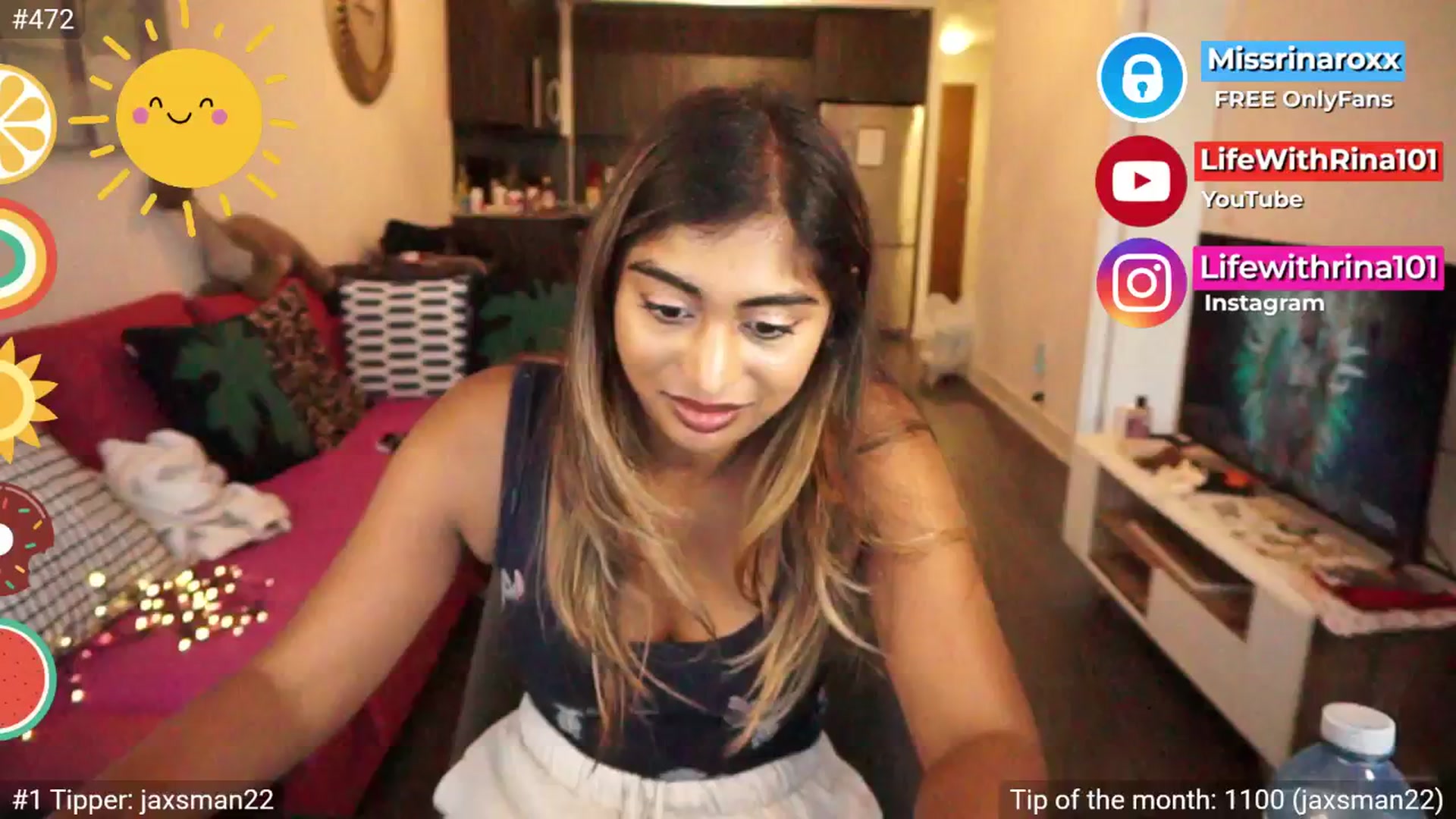 Gallery image thumbnail from Missrinaroxx's myfreecams stream on, 09/04/2025, 23:13 image 18 of 20