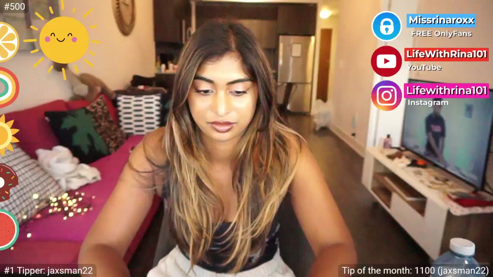 Gallery image thumbnail from Missrinaroxx's myfreecams stream on, 09/04/2025, 23:13 image 8 of 20