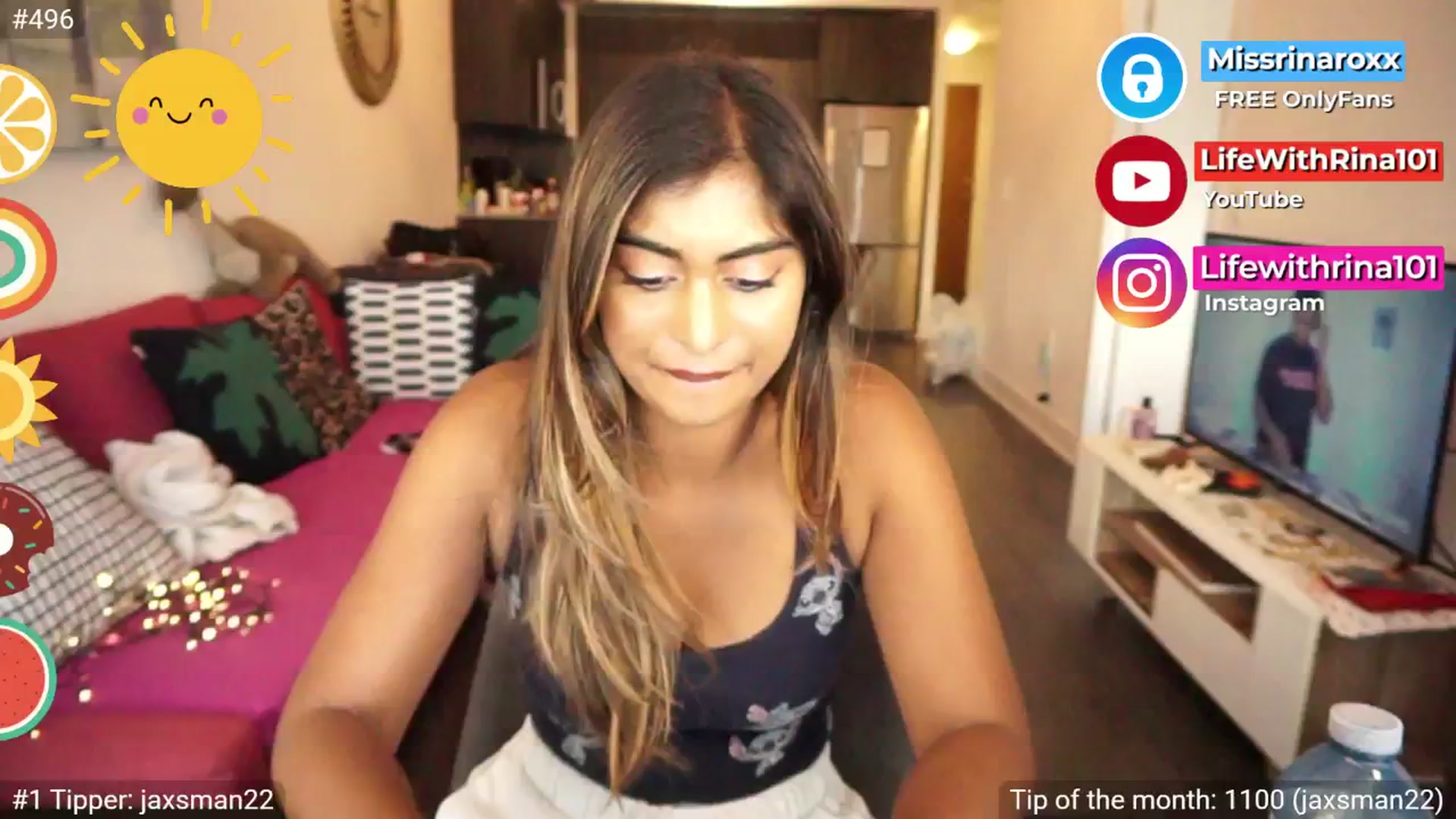 Gallery image thumbnail from Missrinaroxx's myfreecams stream on, 09/04/2025, 23:13 image 10 of 20