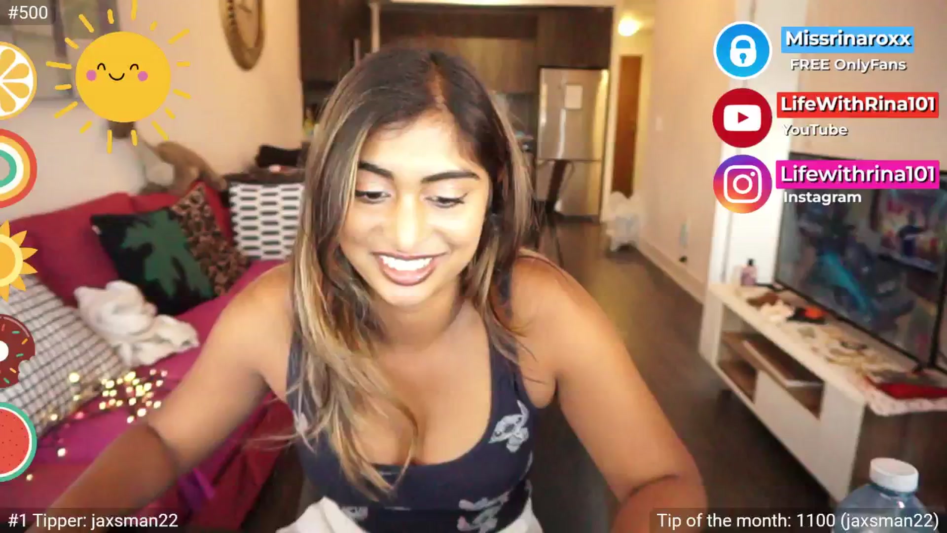 Gallery image thumbnail from Missrinaroxx's myfreecams stream on, 09/04/2025, 23:13 image 5 of 20