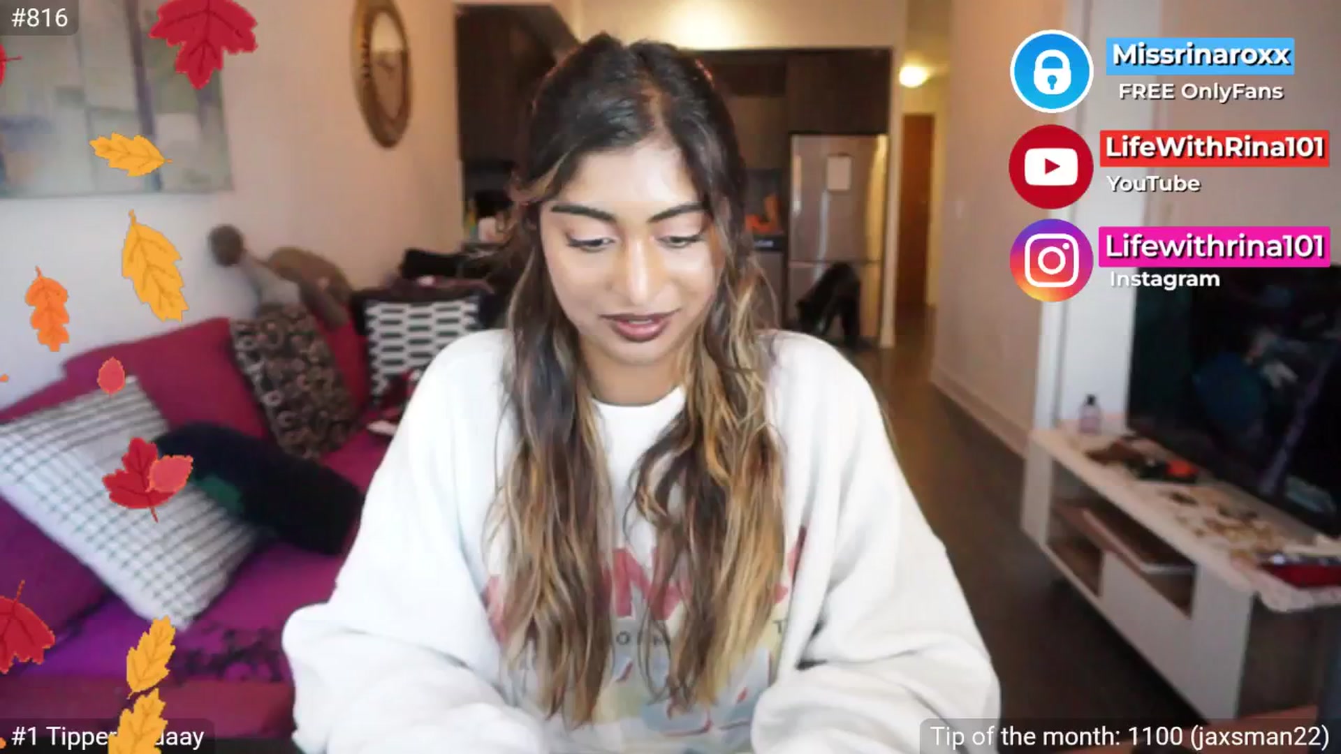 Gallery image thumbnail from Missrinaroxx's myfreecams stream on, 09/08/2025, 19:03 image 15 of 20