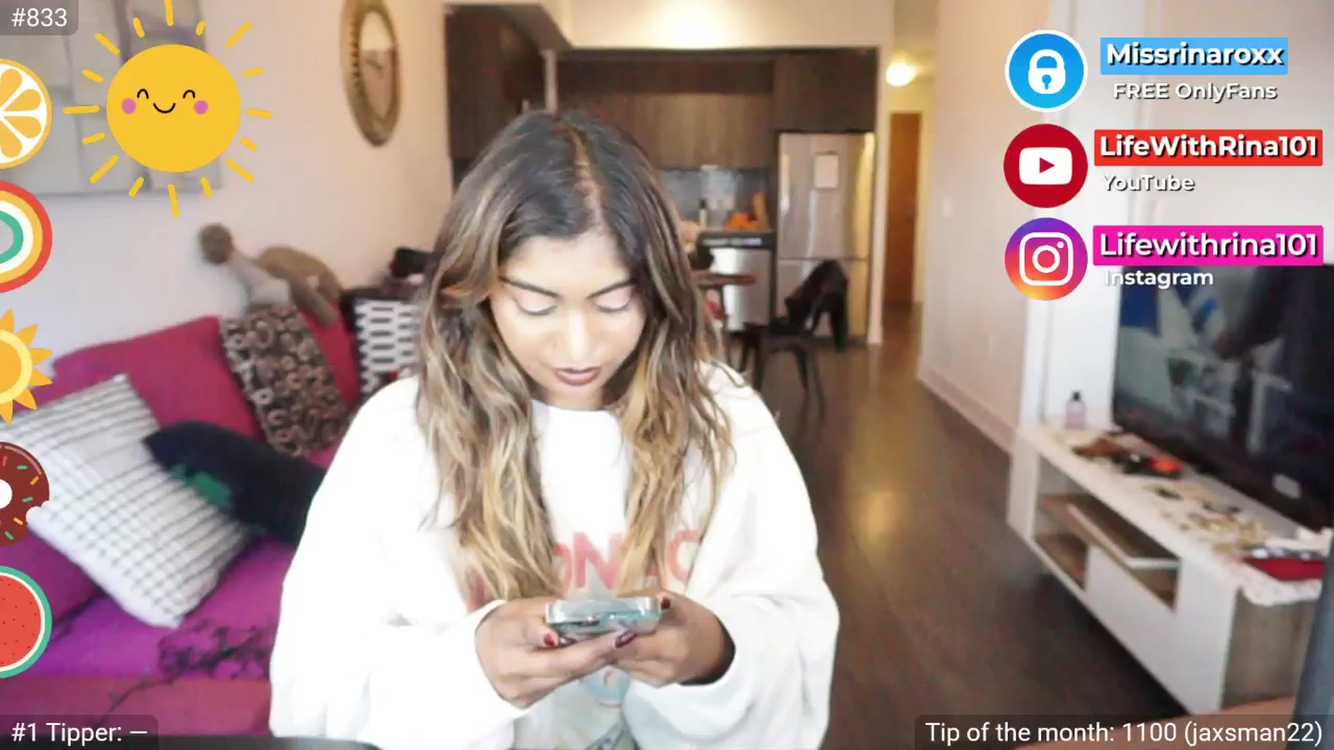 Gallery image thumbnail from Missrinaroxx's myfreecams stream on, 09/08/2025, 19:03 image 1 of 20