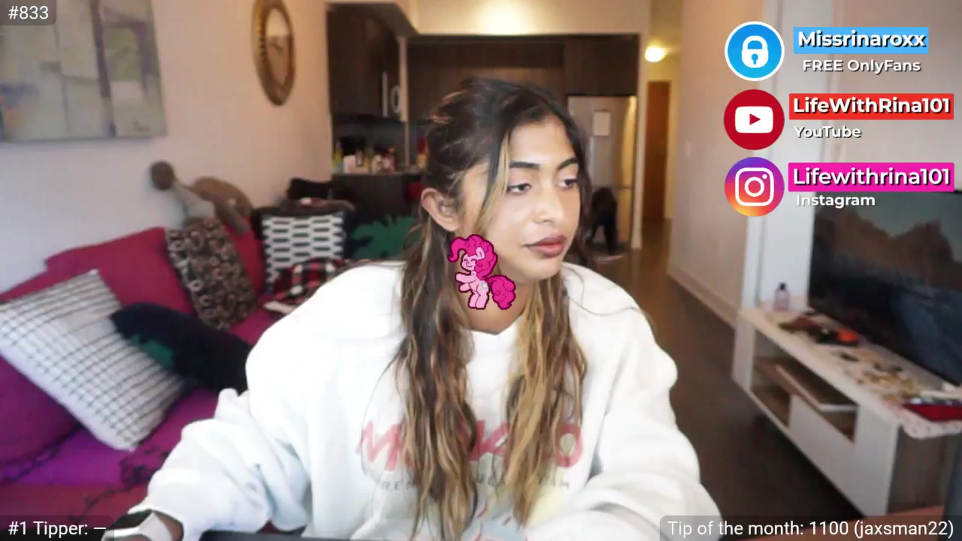 Gallery image thumbnail from Missrinaroxx's myfreecams stream on, 09/08/2025, 19:03 image 3 of 20