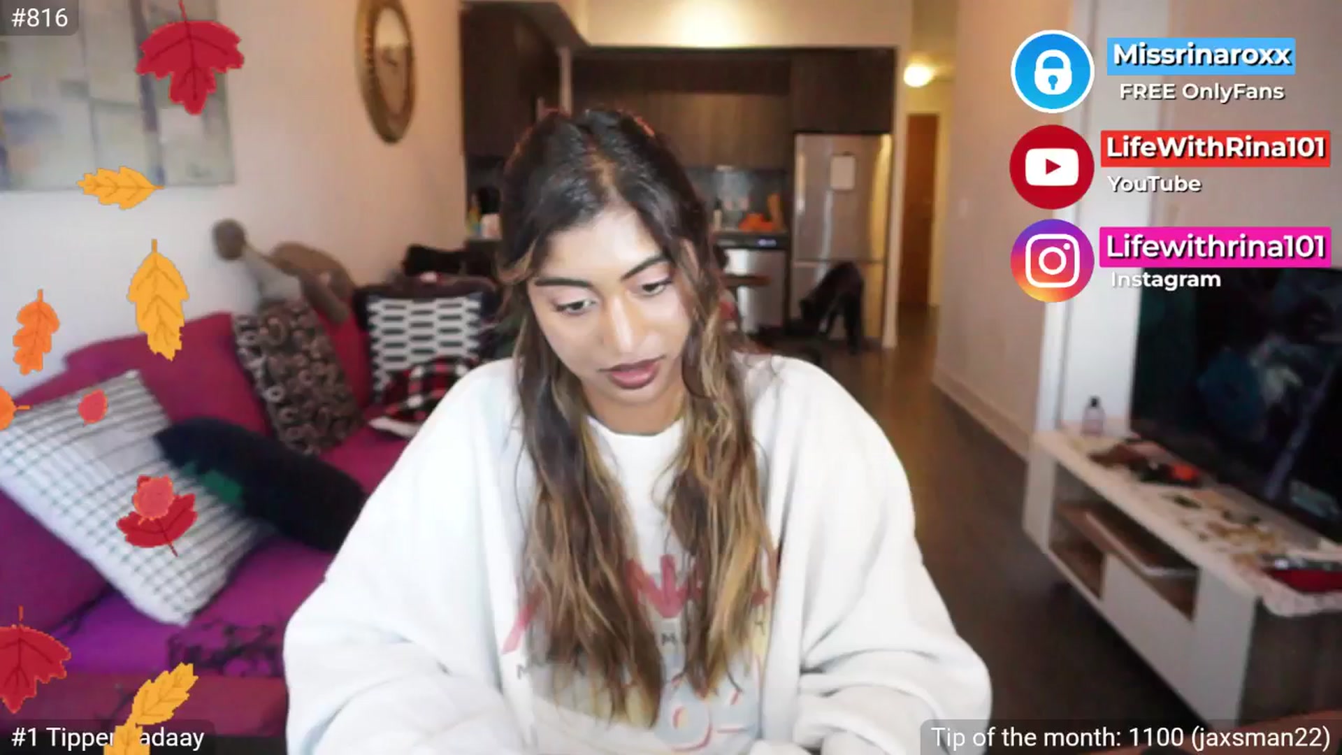 Gallery image thumbnail from Missrinaroxx's myfreecams stream on, 09/08/2025, 19:03 image 16 of 20