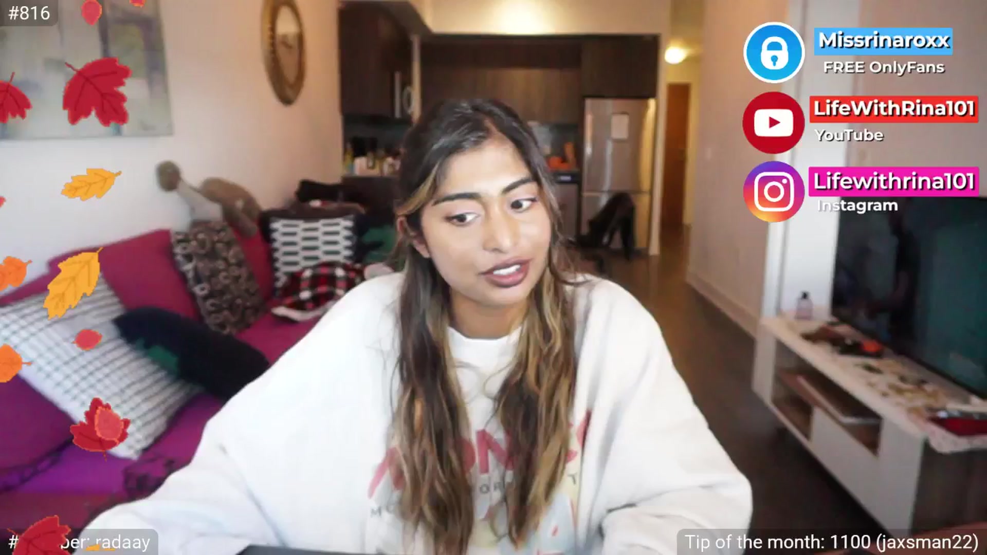 Gallery image thumbnail from Missrinaroxx's myfreecams stream on, 09/08/2025, 19:03 image 18 of 20