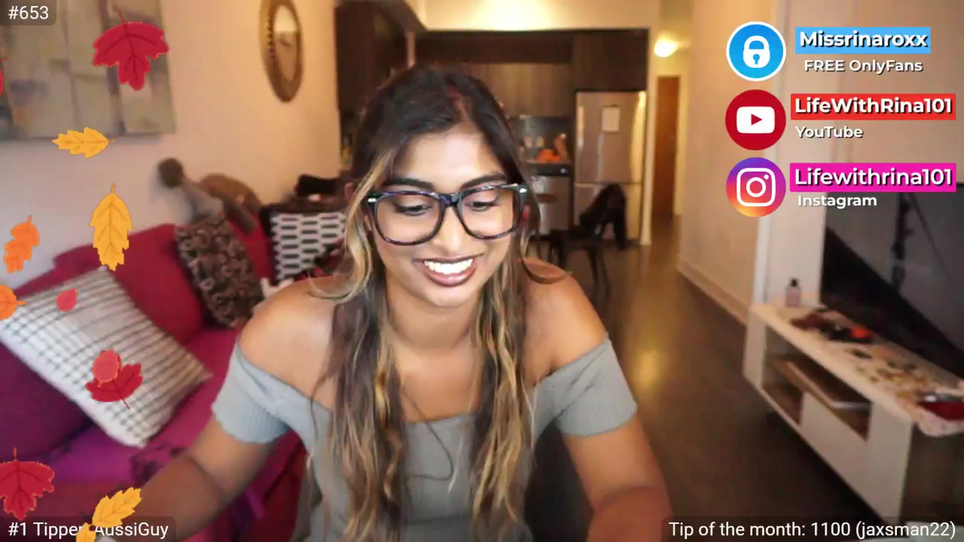 Gallery image thumbnail from Missrinaroxx's myfreecams stream on, 09/08/2025, 23:14 image 11 of 20