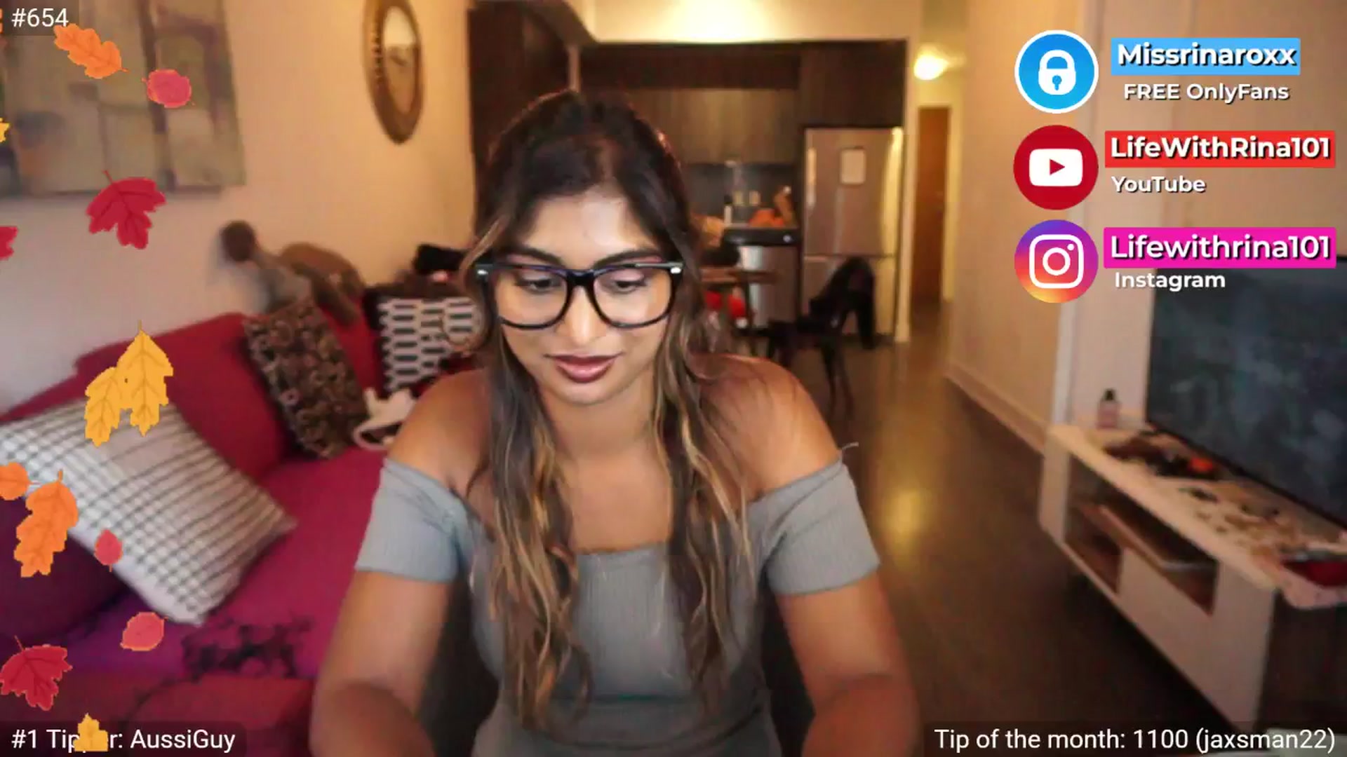 Gallery image thumbnail from Missrinaroxx's myfreecams stream on, 09/08/2025, 23:14 image 17 of 20