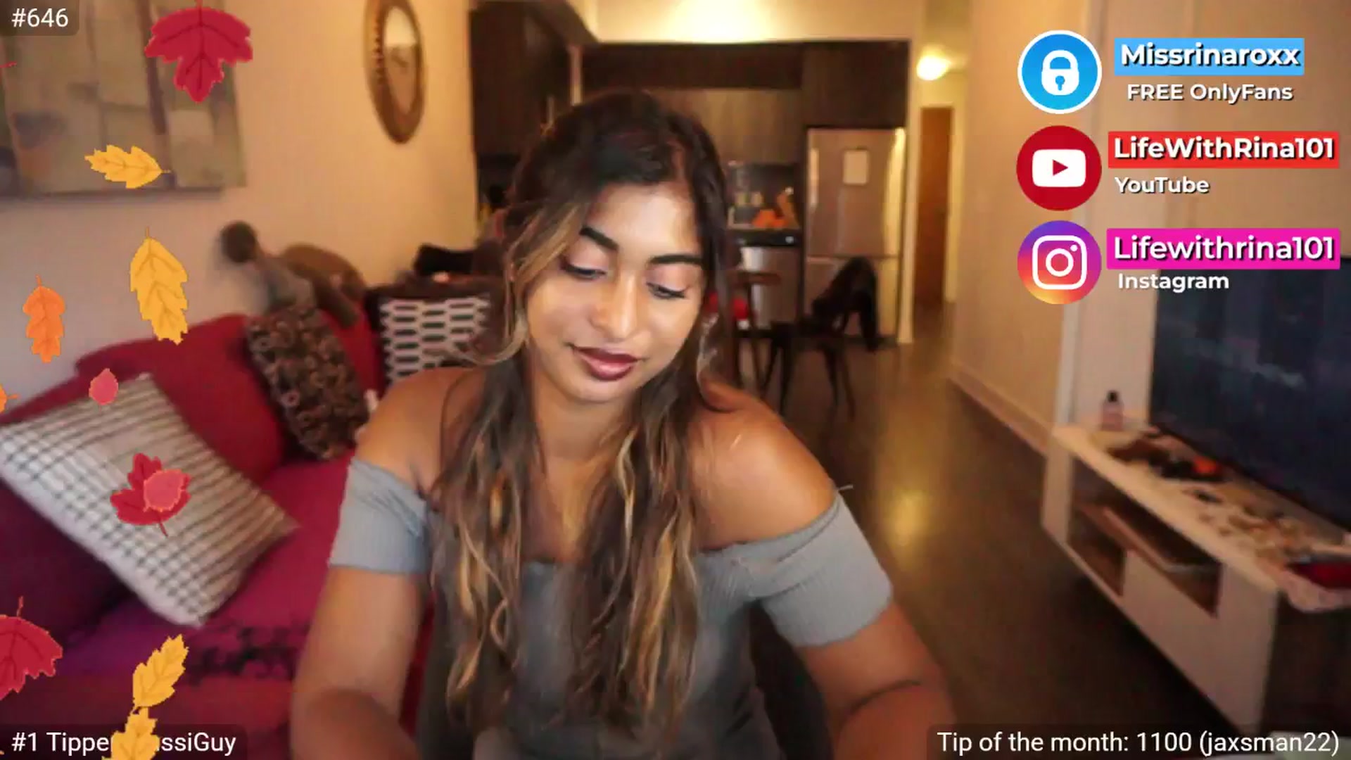 Gallery image thumbnail from Missrinaroxx's myfreecams stream on, 09/08/2025, 23:14 image 20 of 20