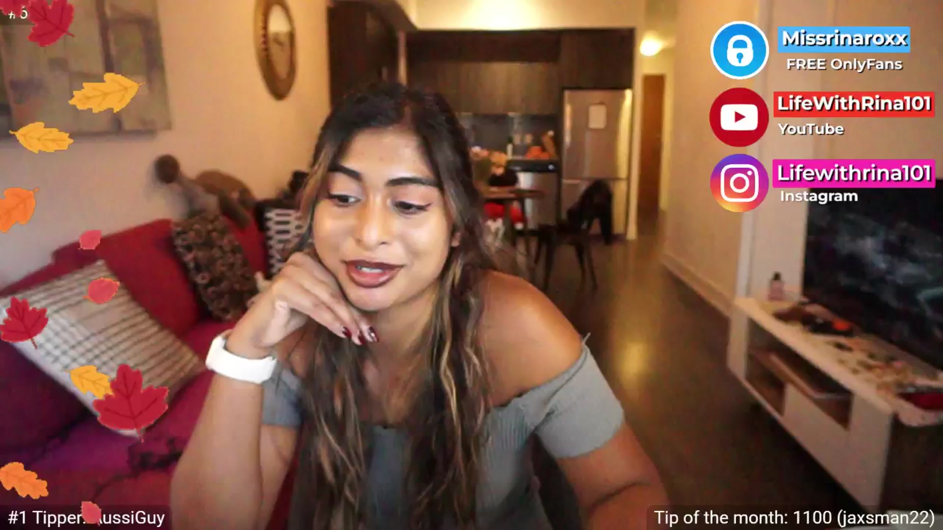 Gallery image thumbnail from Missrinaroxx's myfreecams stream on, 09/08/2025, 23:14 image 18 of 20