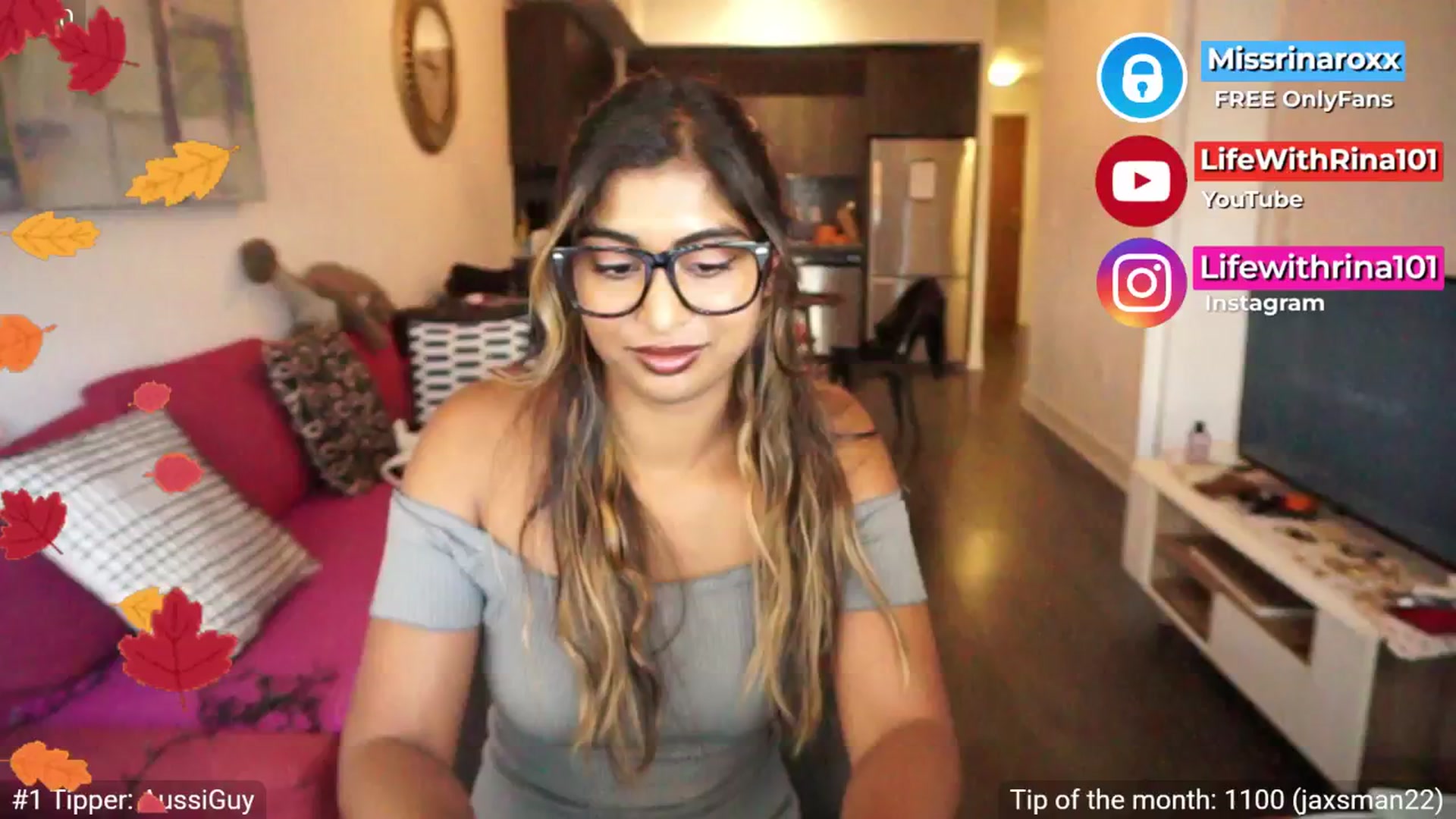 Gallery image thumbnail from Missrinaroxx's myfreecams stream on, 09/08/2025, 23:14 image 9 of 20