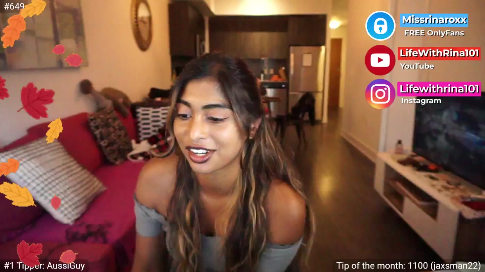 Gallery image thumbnail from Missrinaroxx's myfreecams stream on, 09/08/2025, 23:14 image 19 of 20
