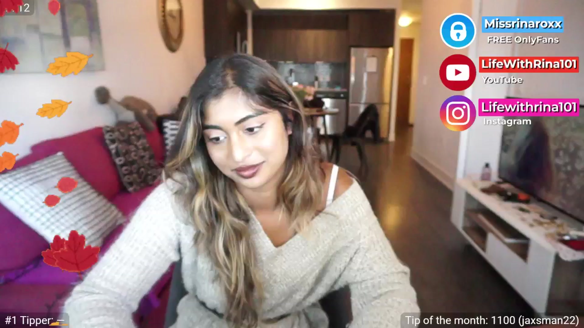 Gallery image thumbnail from Missrinaroxx's myfreecams stream on, 09/09/2025, 18:45 image 19 of 20