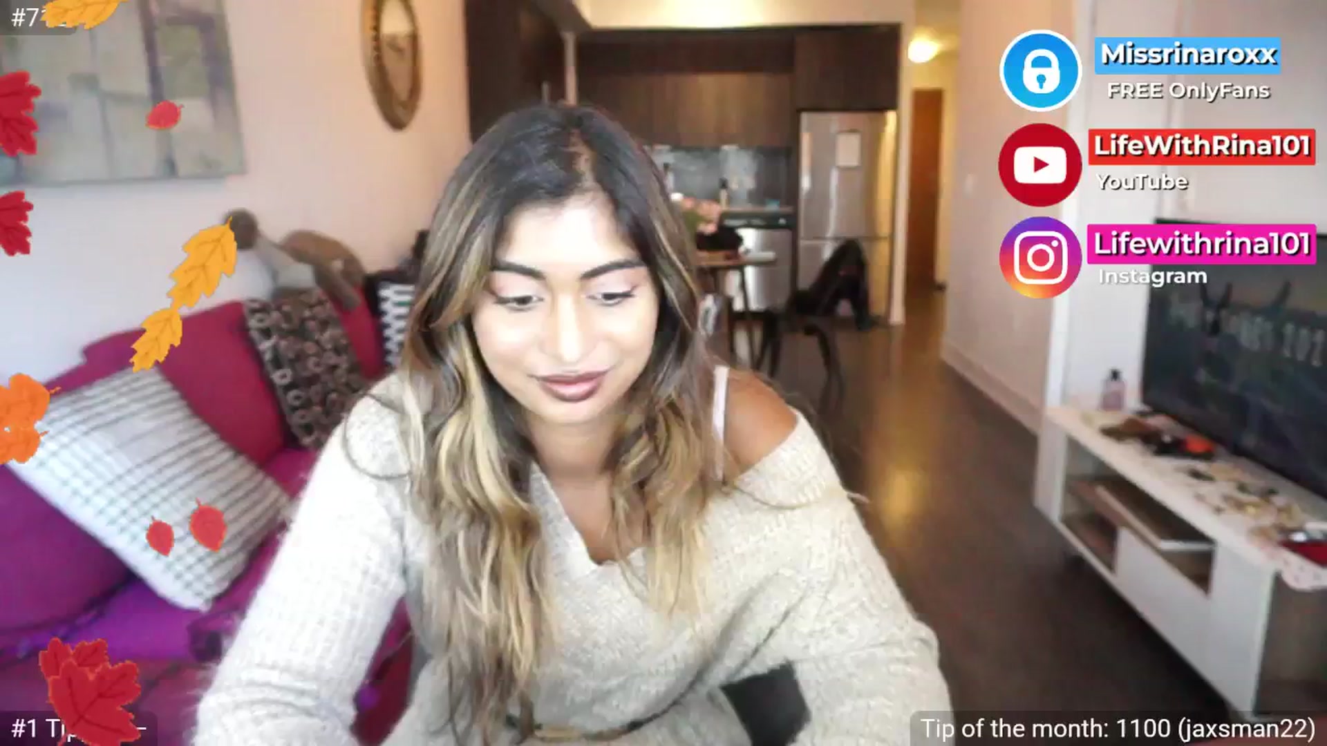 Gallery image thumbnail from Missrinaroxx's myfreecams stream on, 09/09/2025, 18:45 image 4 of 20