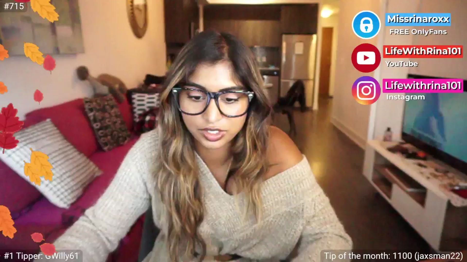 Gallery image thumbnail from Missrinaroxx's myfreecams stream on, 09/09/2025, 23:00 image 12 of 20