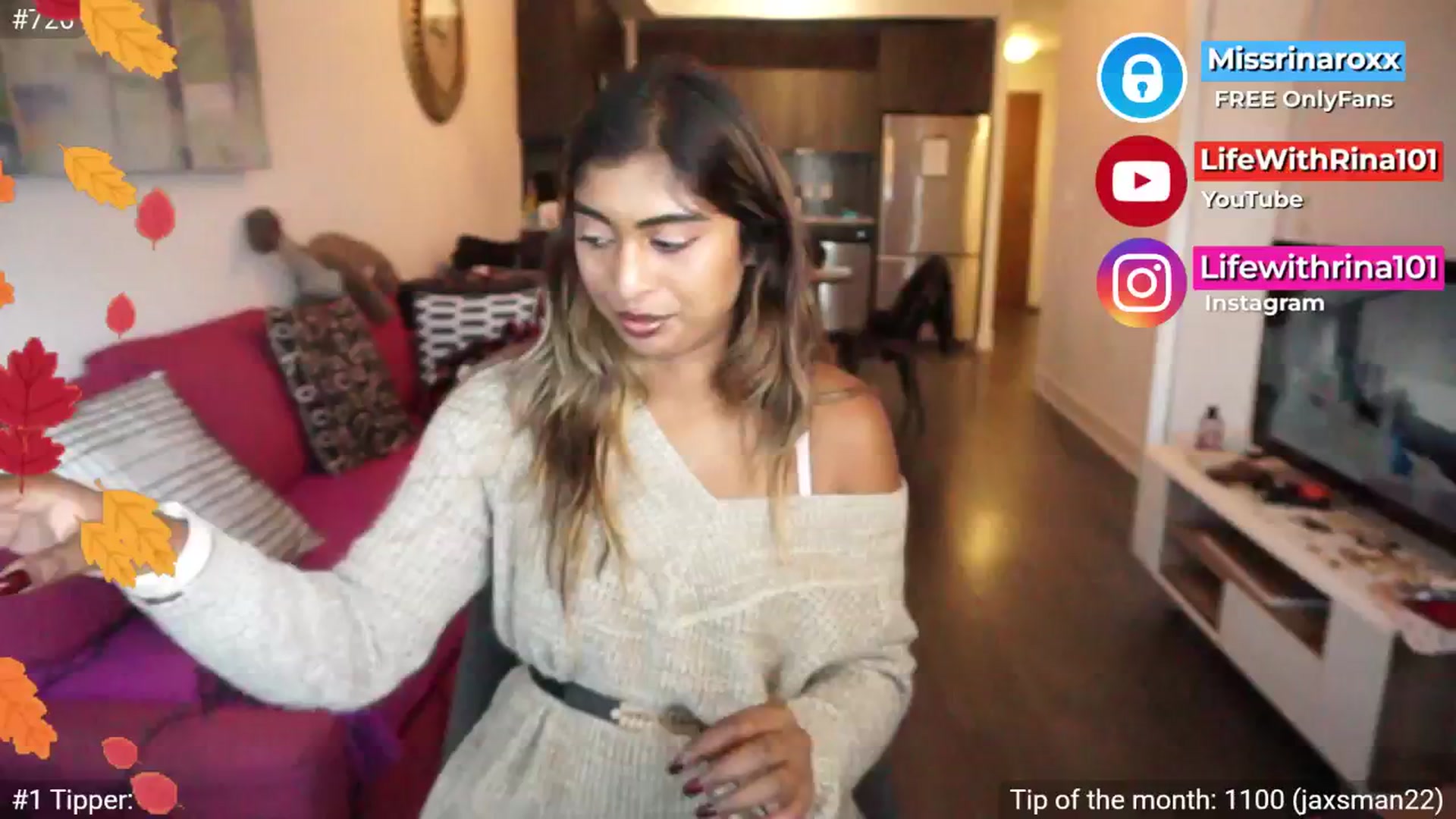 Gallery image thumbnail from Missrinaroxx's myfreecams stream on, 09/09/2025, 23:00 image 2 of 20