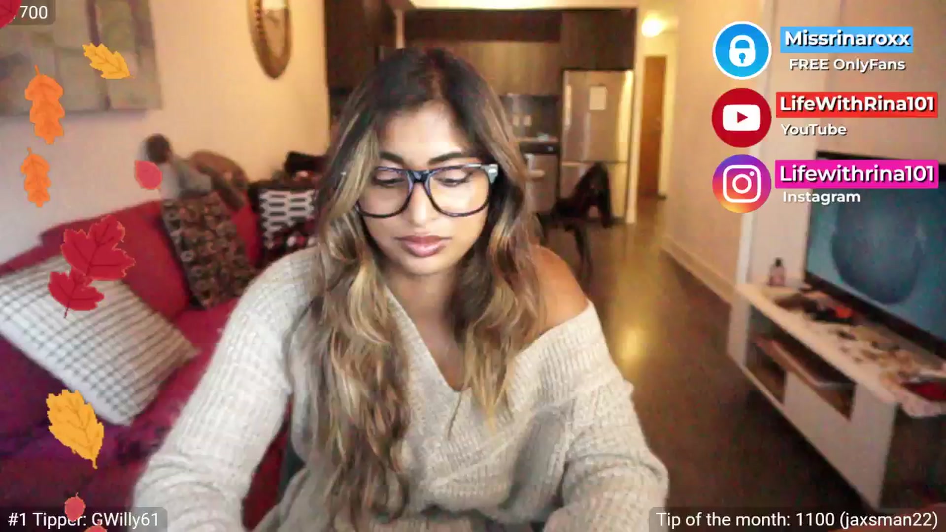 Gallery image thumbnail from Missrinaroxx's myfreecams stream on, 09/09/2025, 23:00 image 18 of 20