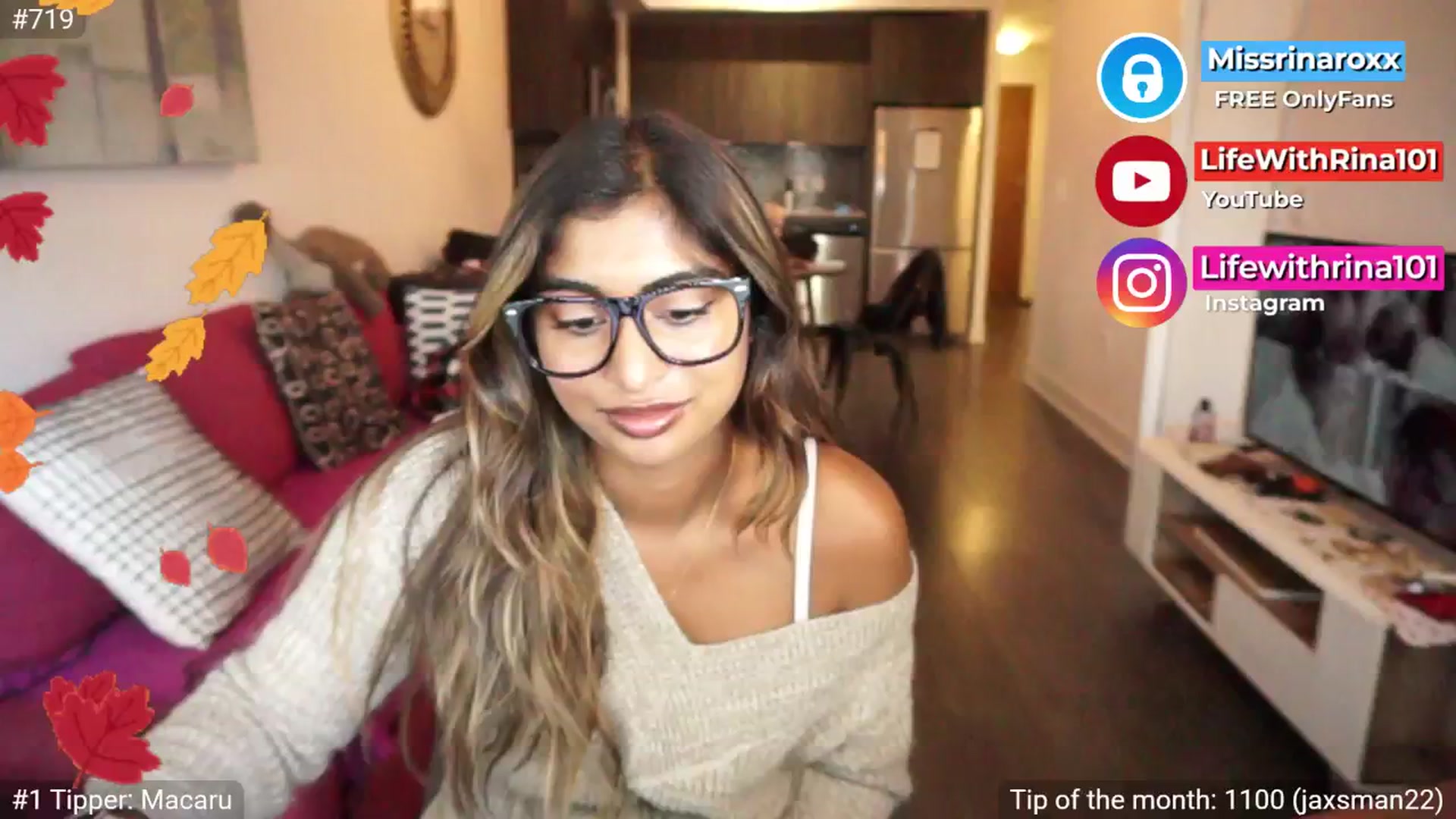 Gallery image thumbnail from Missrinaroxx's myfreecams stream on, 09/09/2025, 23:00 image 8 of 20