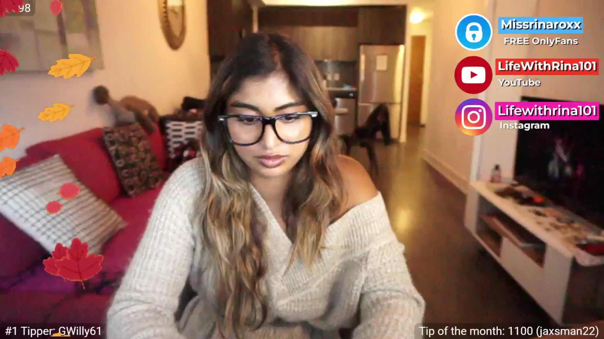 Gallery image thumbnail from Missrinaroxx's myfreecams stream on, 09/09/2025, 23:00 image 20 of 20