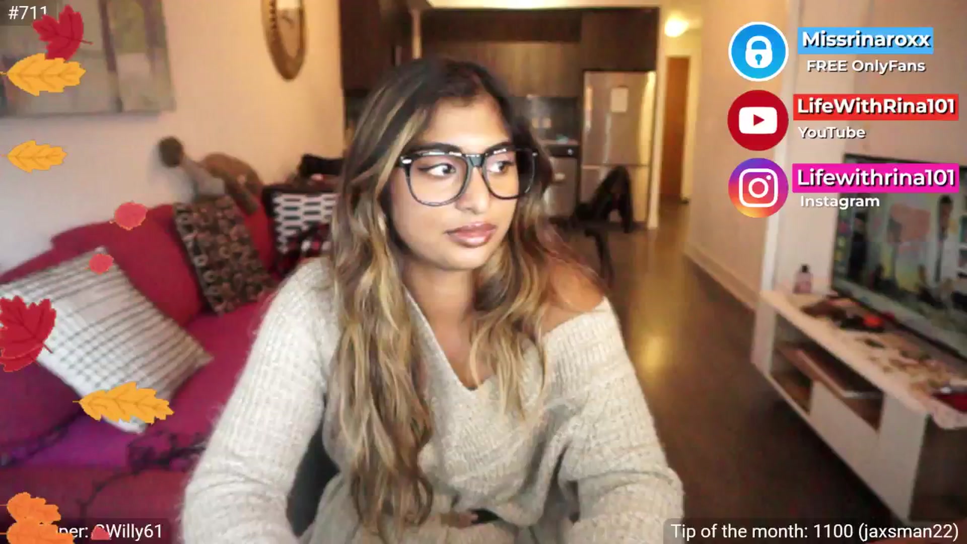 Gallery image thumbnail from Missrinaroxx's myfreecams stream on, 09/09/2025, 23:00 image 13 of 20