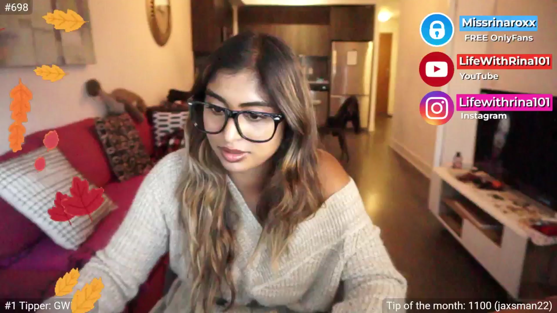 Gallery image thumbnail from Missrinaroxx's myfreecams stream on, 09/09/2025, 23:00 image 19 of 20