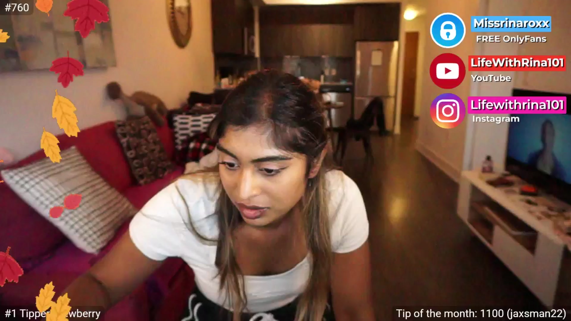 Gallery image thumbnail from Missrinaroxx's myfreecams stream on, 09/10/2025, 22:51 image 18 of 20
