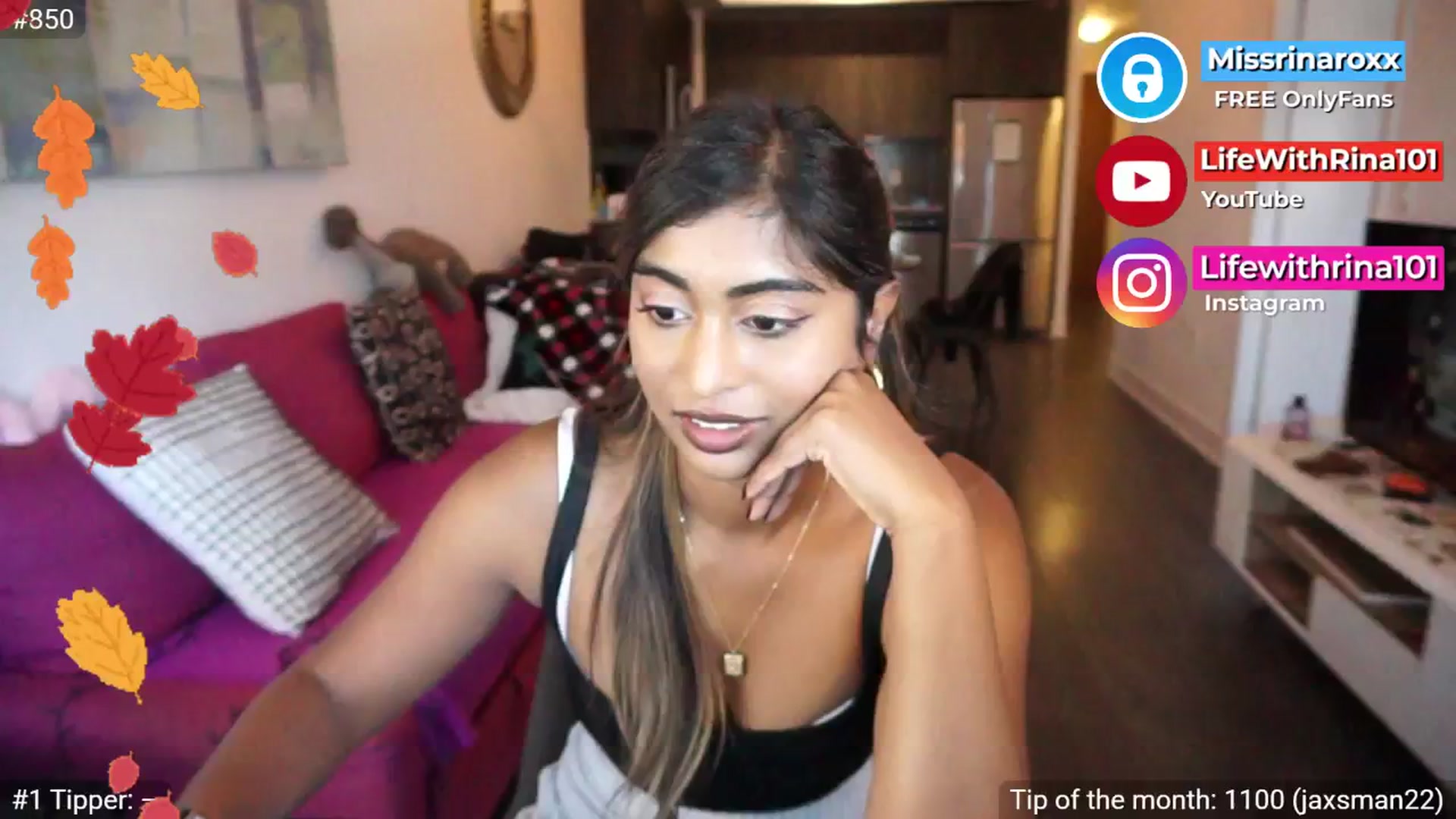 Gallery image thumbnail from Missrinaroxx's myfreecams stream on, 09/11/2025, 19:16 image 7 of 20