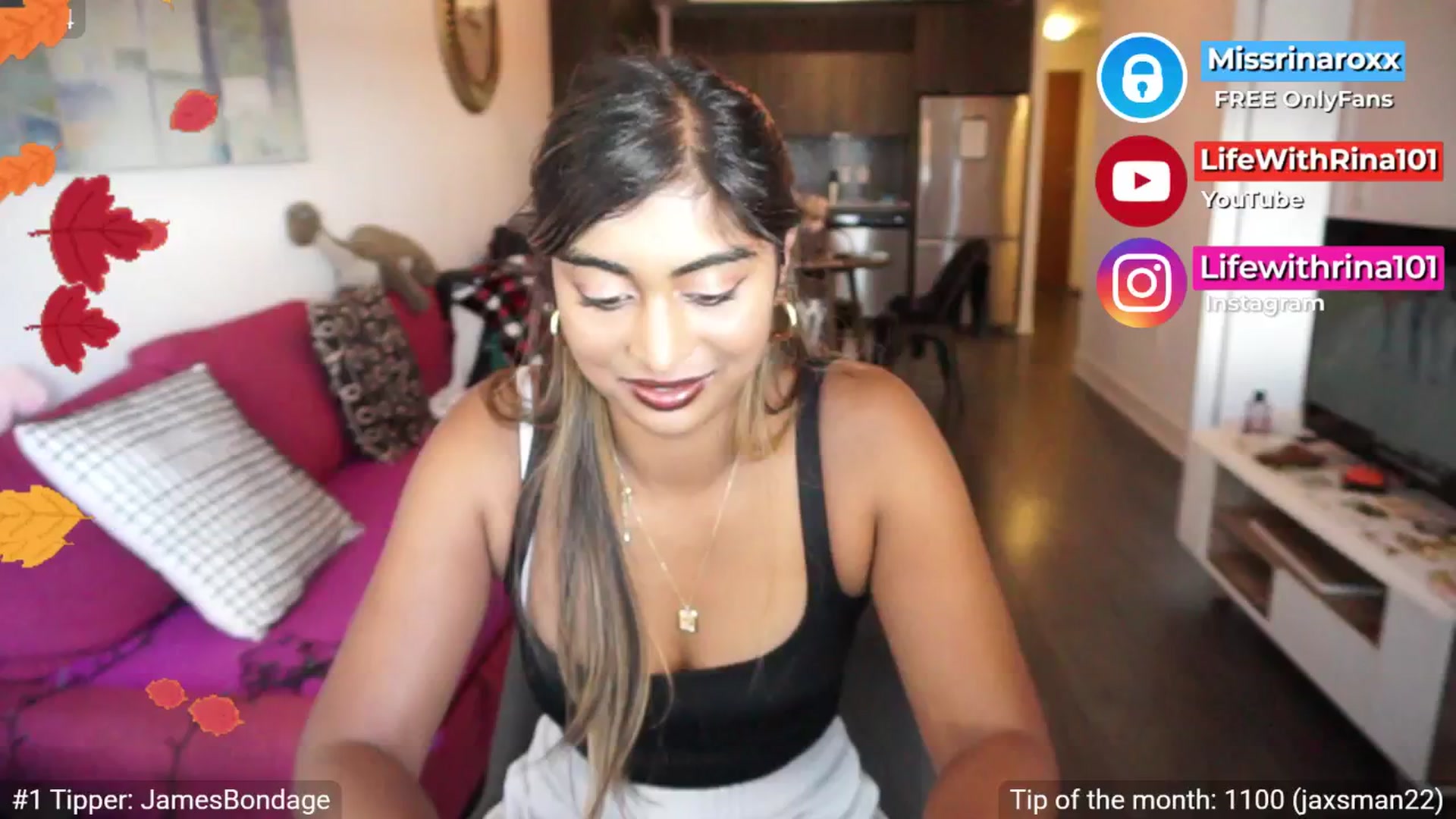 Gallery image thumbnail from Missrinaroxx's myfreecams stream on, 09/11/2025, 19:16 image 18 of 20