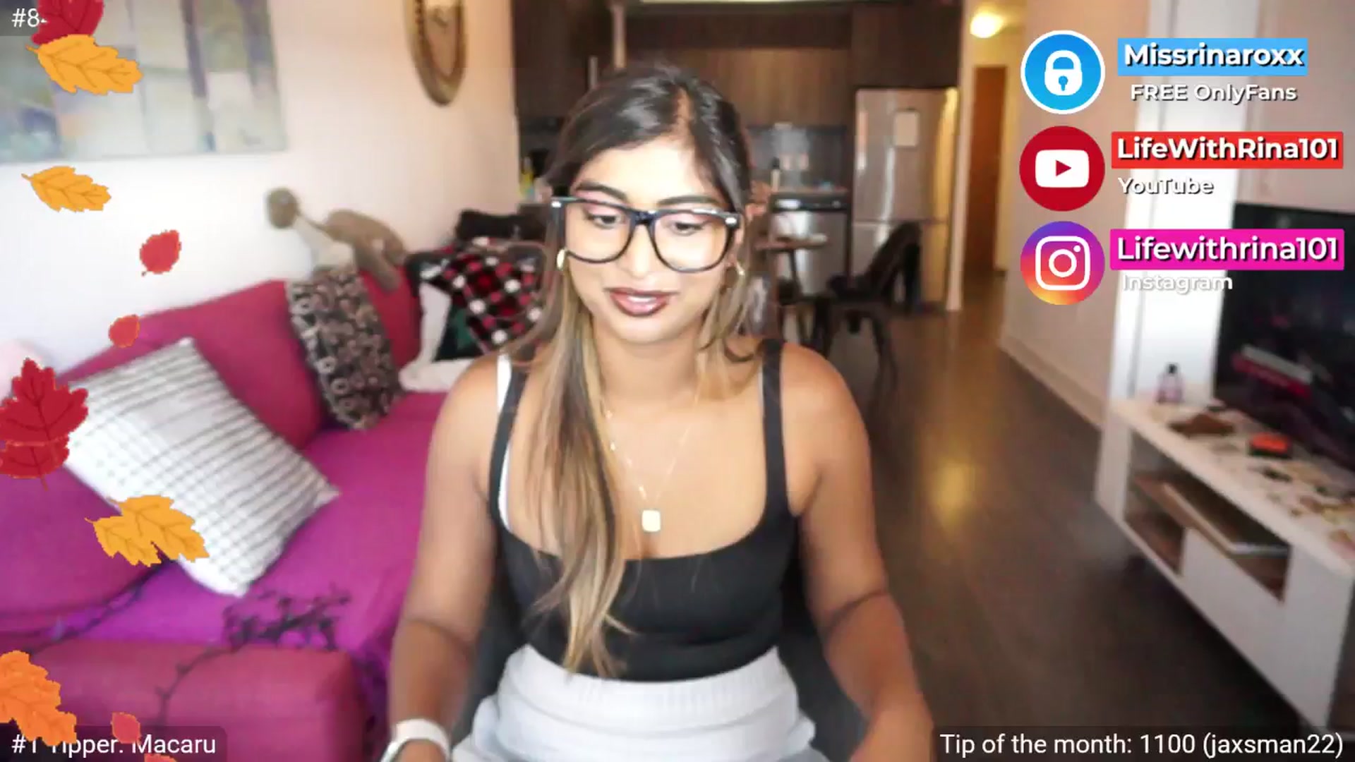 Gallery image thumbnail from Missrinaroxx's myfreecams stream on, 09/11/2025, 19:16 image 19 of 20