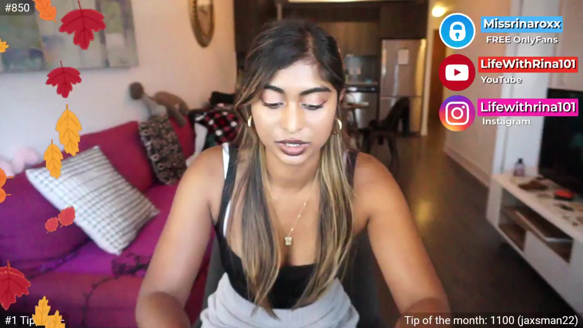 Gallery image thumbnail from Missrinaroxx's myfreecams stream on, 09/11/2025, 19:16 image 5 of 20