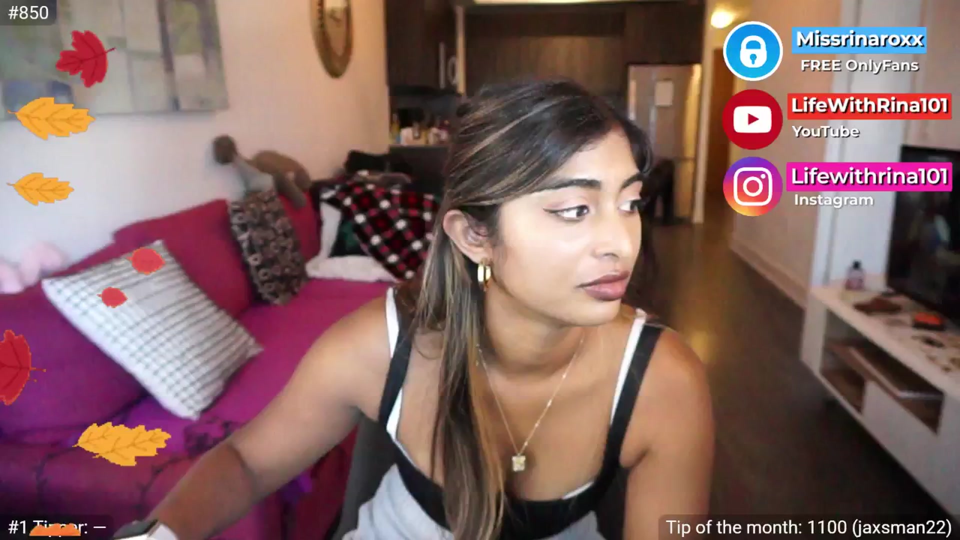 Gallery image thumbnail from Missrinaroxx's myfreecams stream on, 09/11/2025, 19:16 image 8 of 20