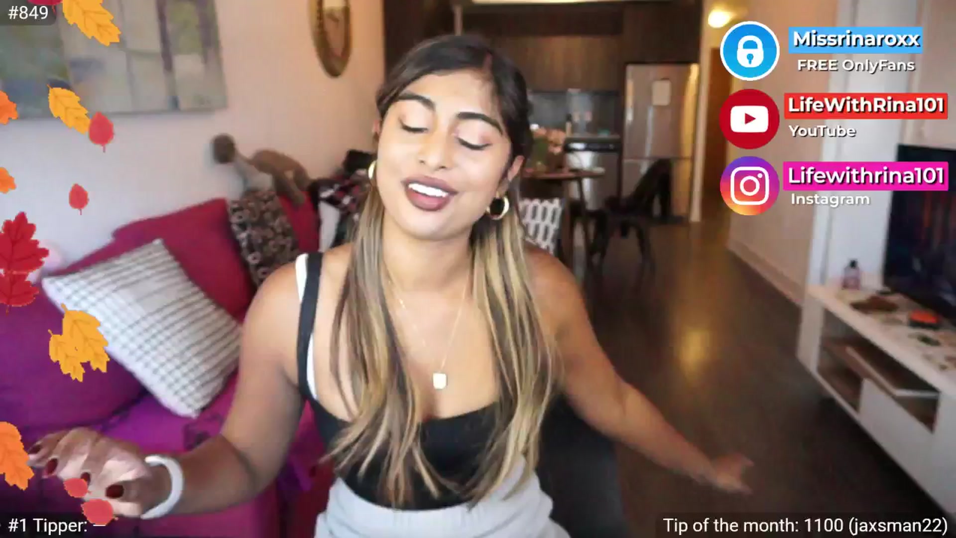 Gallery image thumbnail from Missrinaroxx's myfreecams stream on, 09/11/2025, 19:16 image 3 of 20