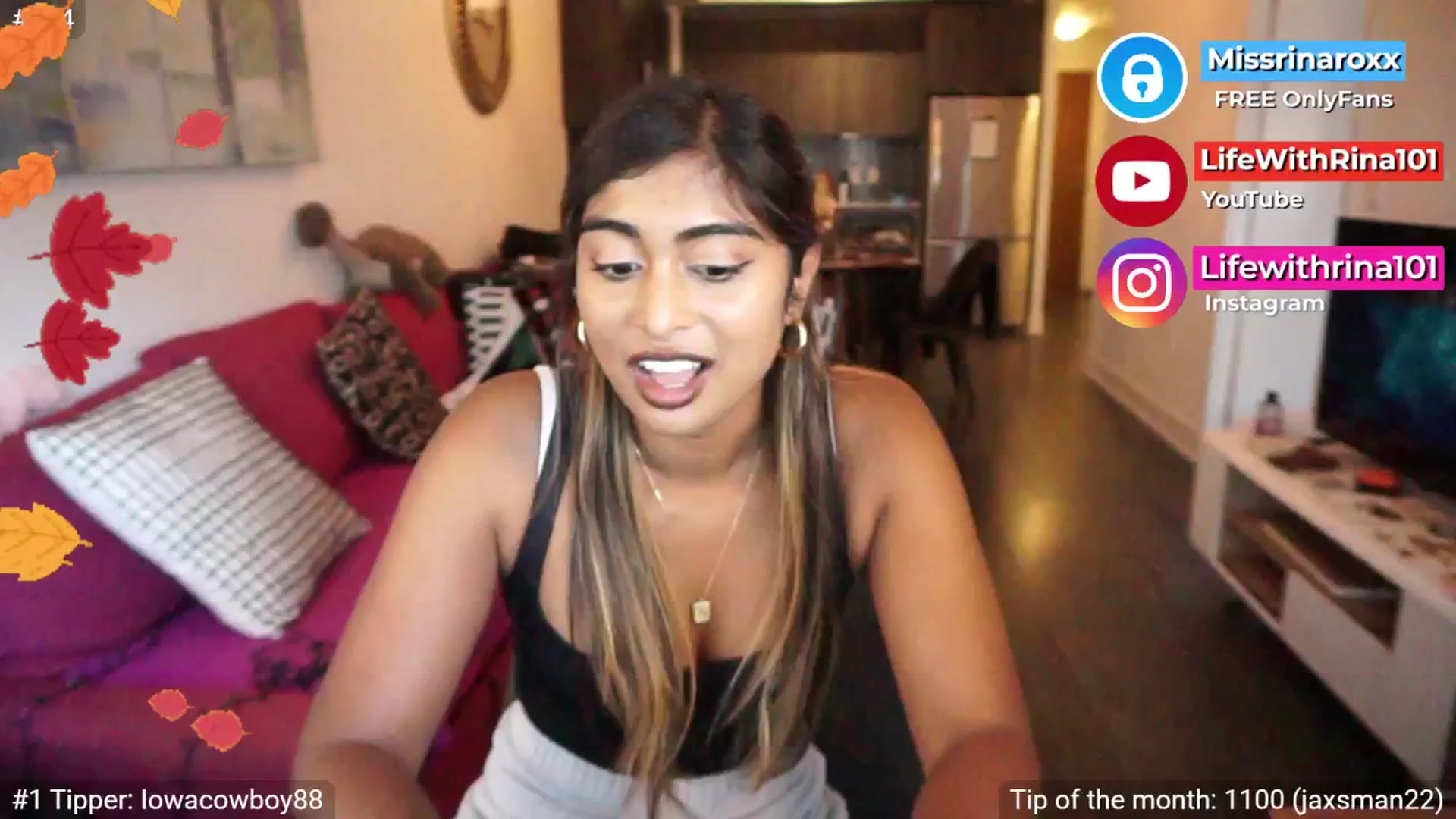 Gallery image thumbnail from Missrinaroxx's myfreecams stream on, 09/11/2025, 23:57 image 2 of 20
