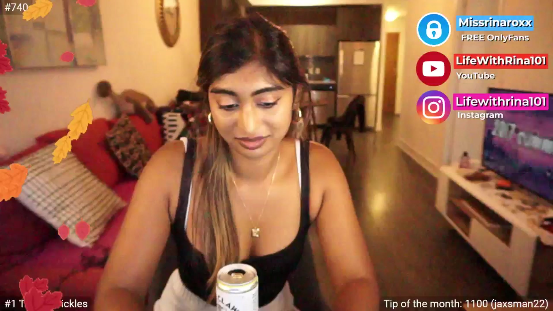 Gallery image thumbnail from Missrinaroxx's myfreecams stream on, 09/11/2025, 23:57 image 16 of 20