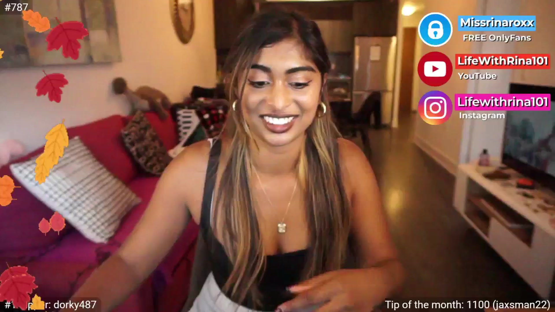Gallery image thumbnail from Missrinaroxx's myfreecams stream on, 09/11/2025, 23:57 image 9 of 20