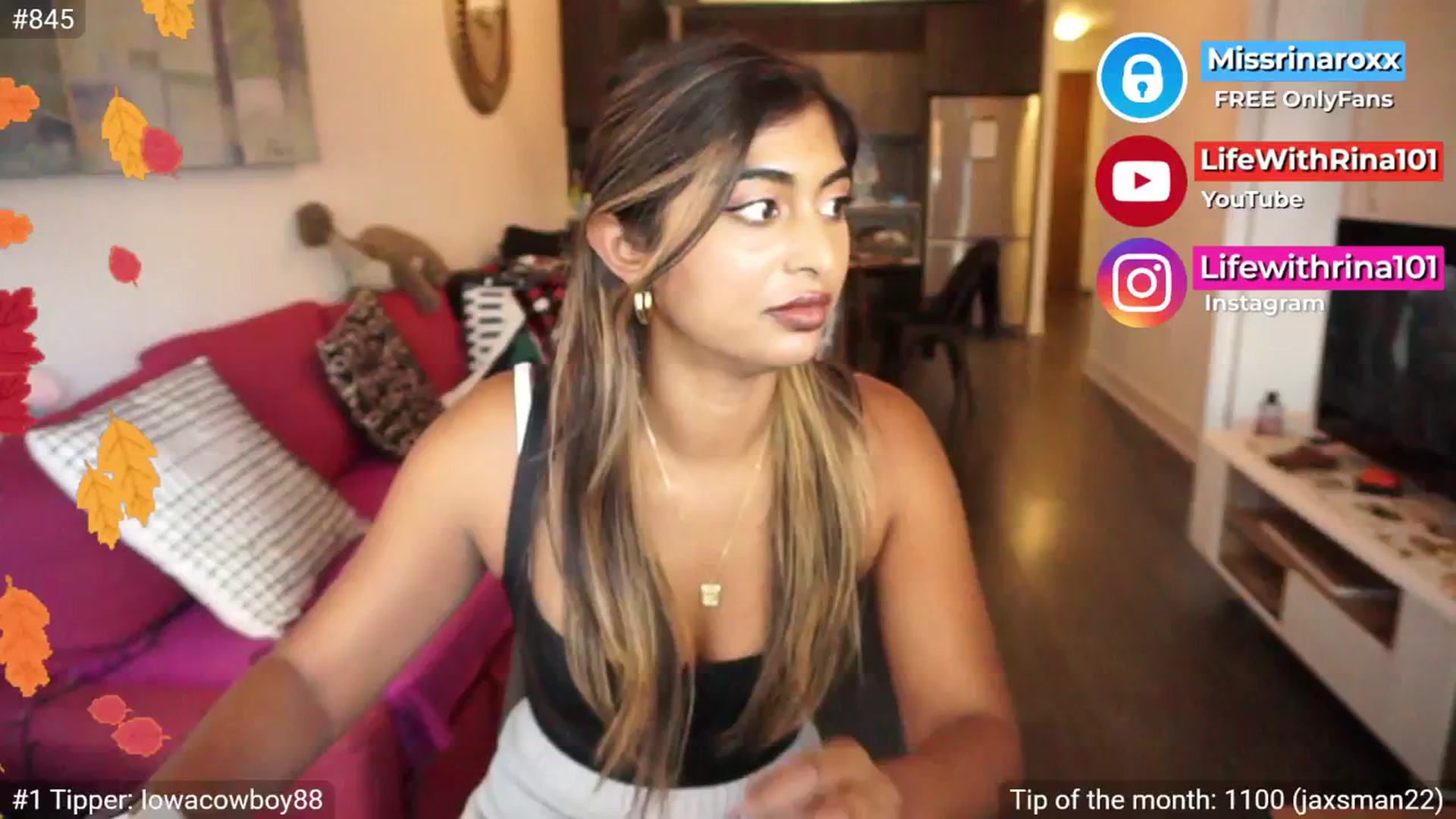 Gallery image thumbnail from Missrinaroxx's myfreecams stream on, 09/11/2025, 23:57 image 4 of 20
